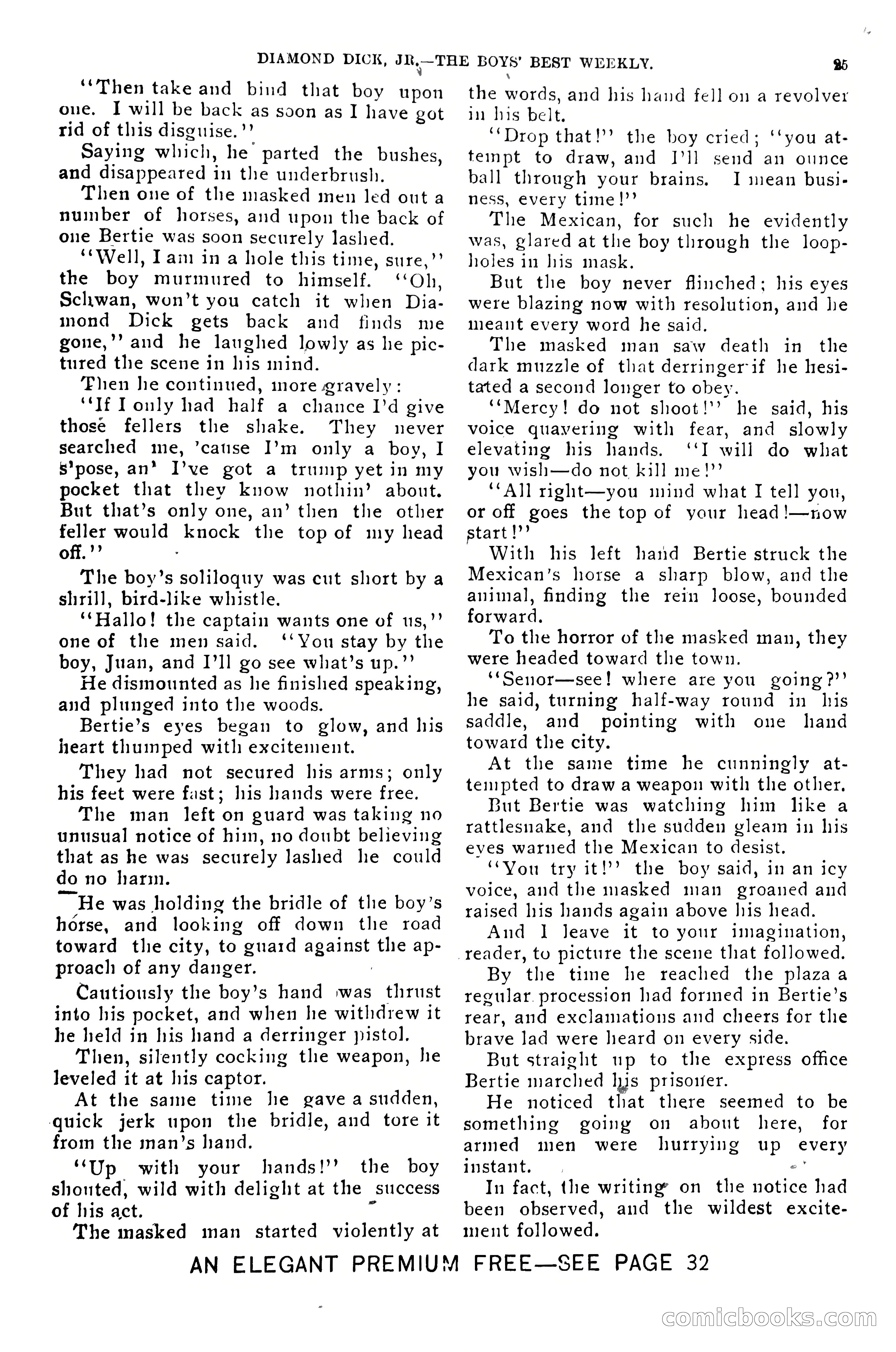 Dashing Diamond Dick, or, The Tigers of Tombstone — page 29 of 40