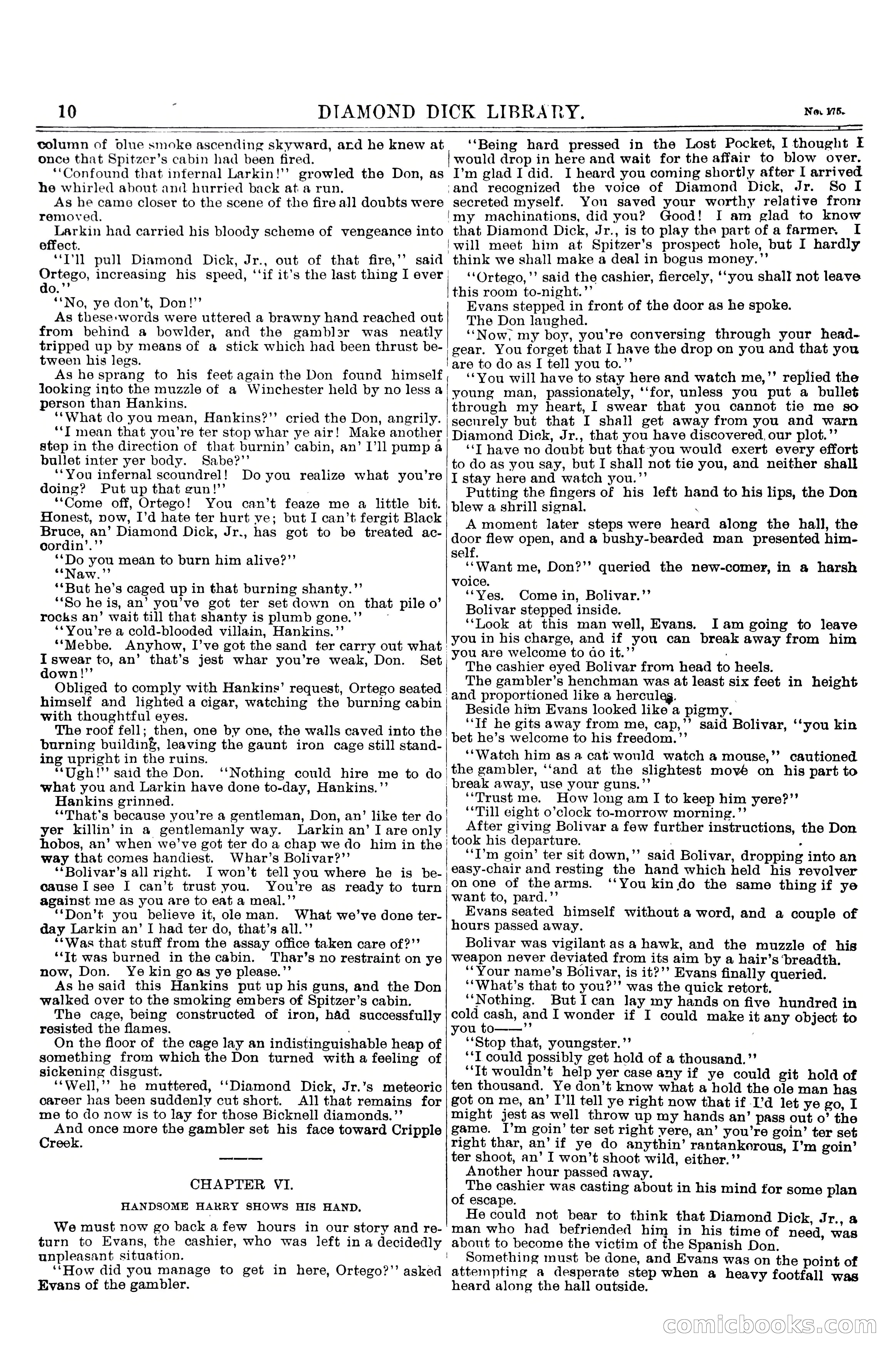 Diamond Dick, Jr.'s Call Down; or, The King of the Silver Box — page 12 of 20