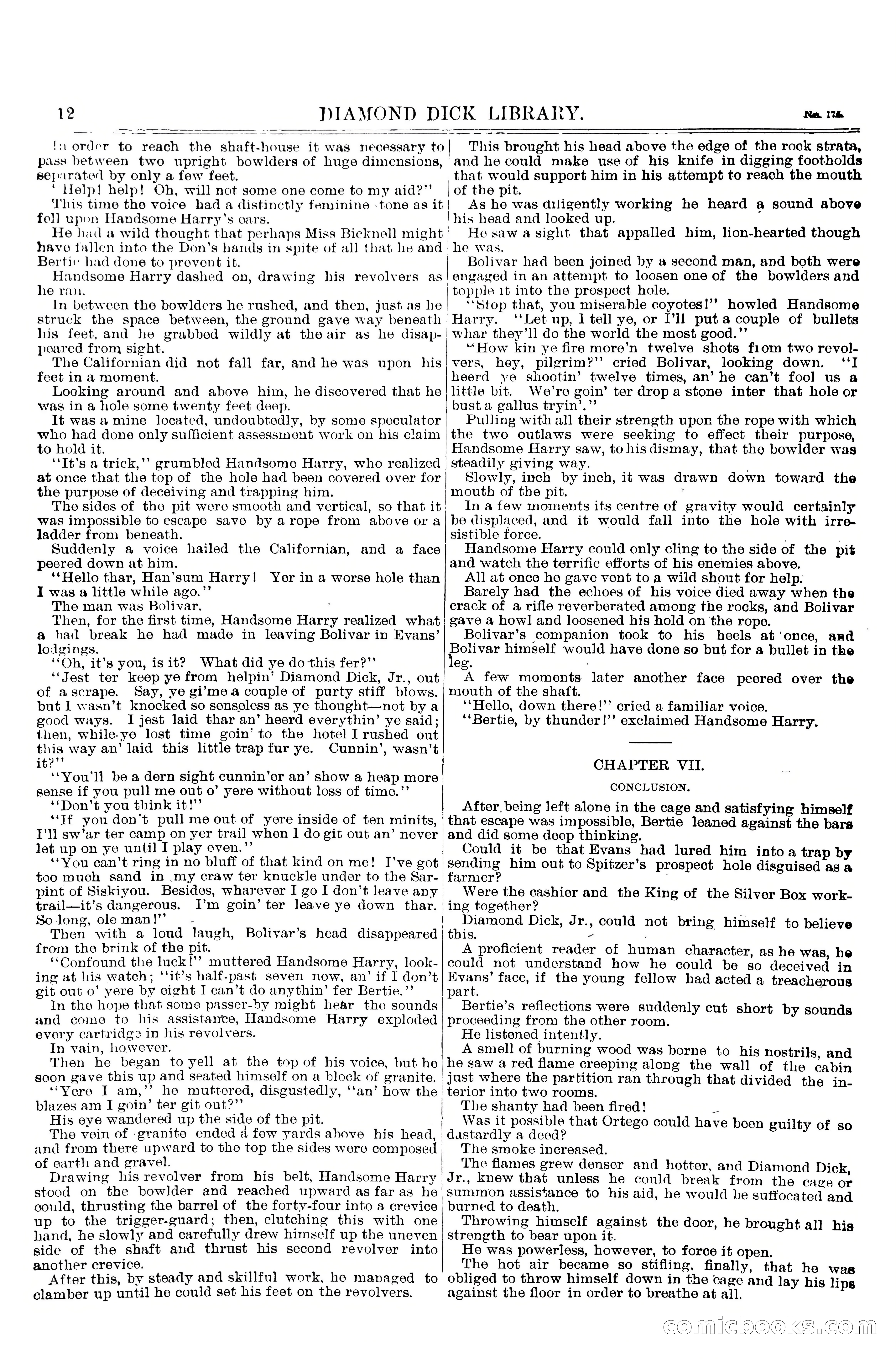 Diamond Dick, Jr.'s Call Down; or, The King of the Silver Box — page 14 of 20