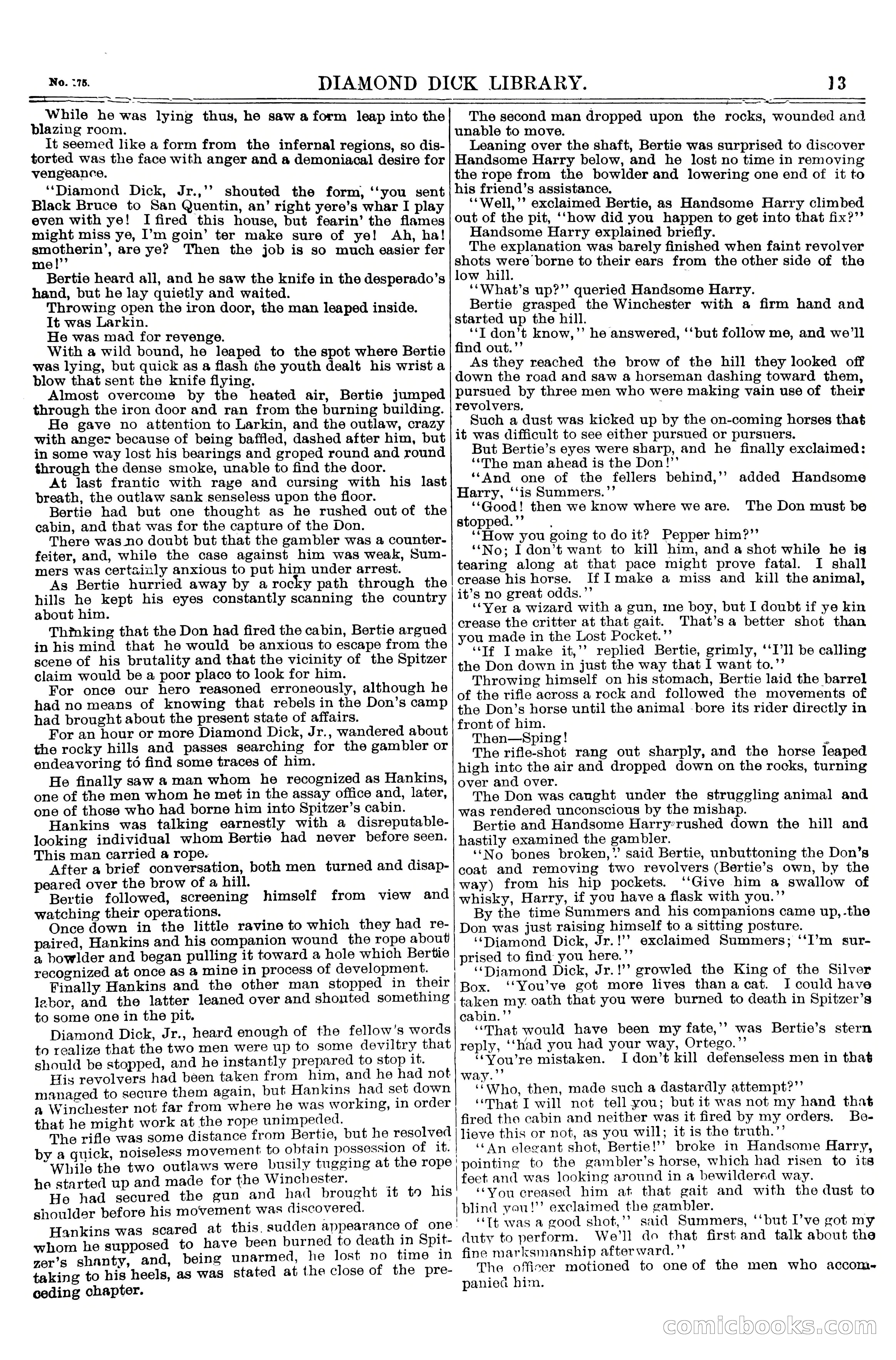 Diamond Dick, Jr.'s Call Down; or, The King of the Silver Box — page 15 of 20