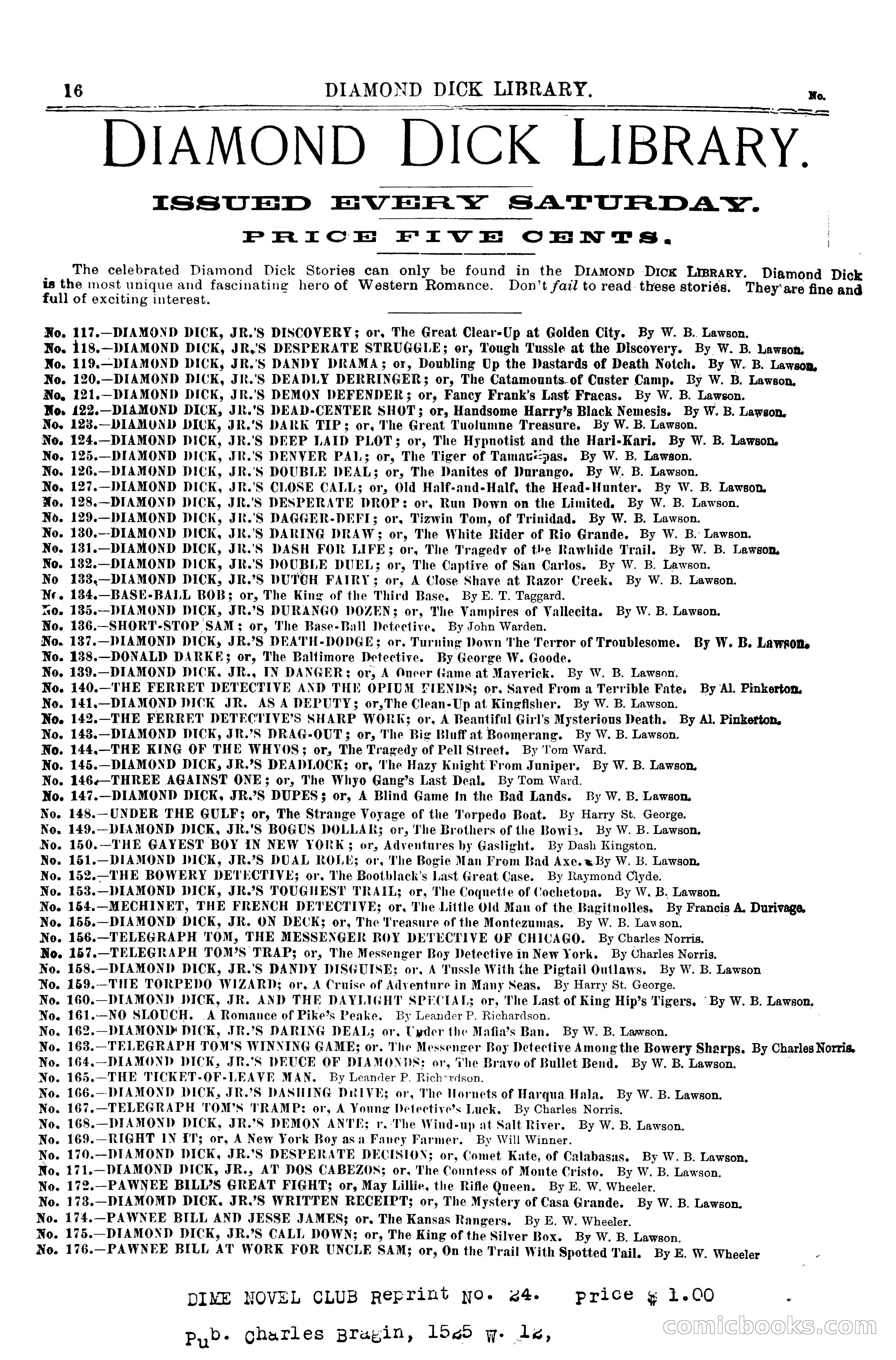 Diamond Dick, Jr.'s Call Down; or, The King of the Silver Box — page 18 of 20