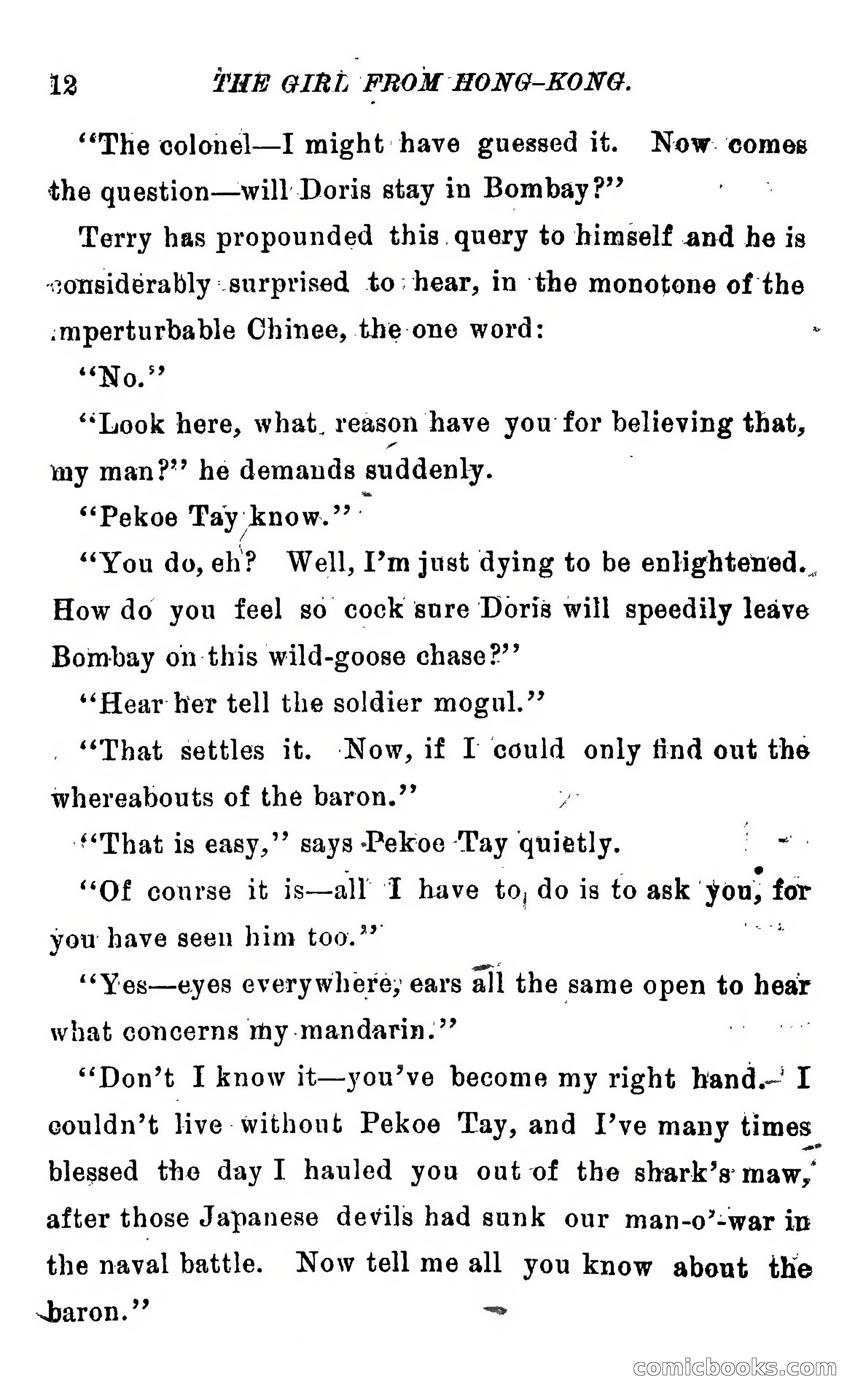 The Girl from Hong-Kong: A Story of Adventure Under Five Suns — page 18 of 350