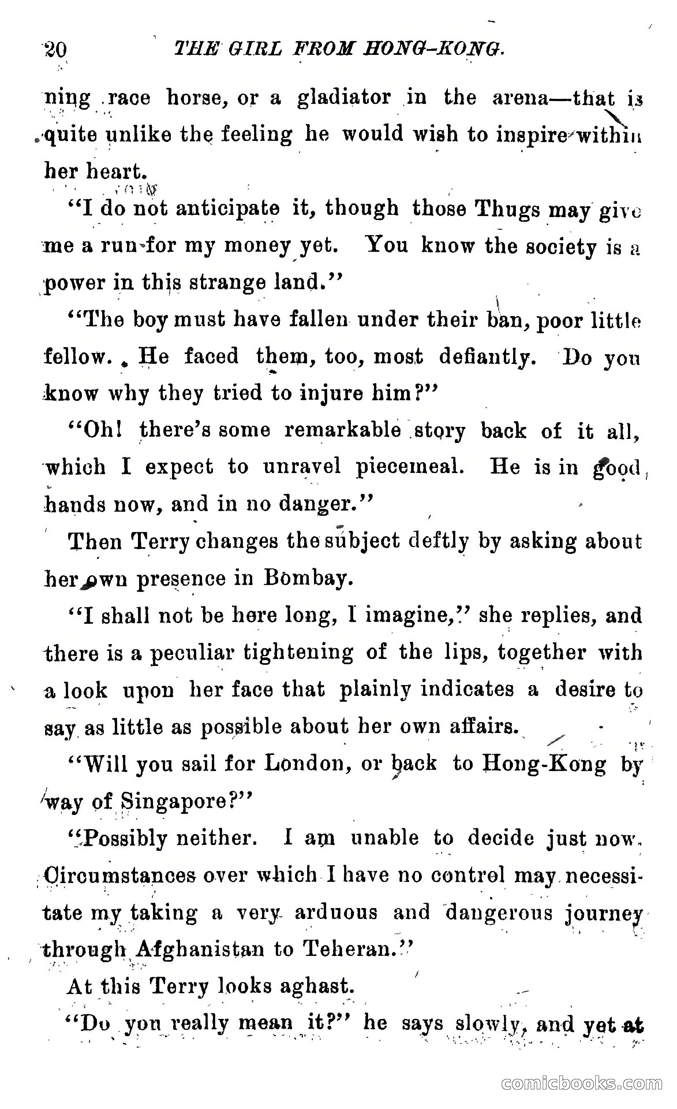 The Girl from Hong-Kong: A Story of Adventure Under Five Suns — page 26 of 350