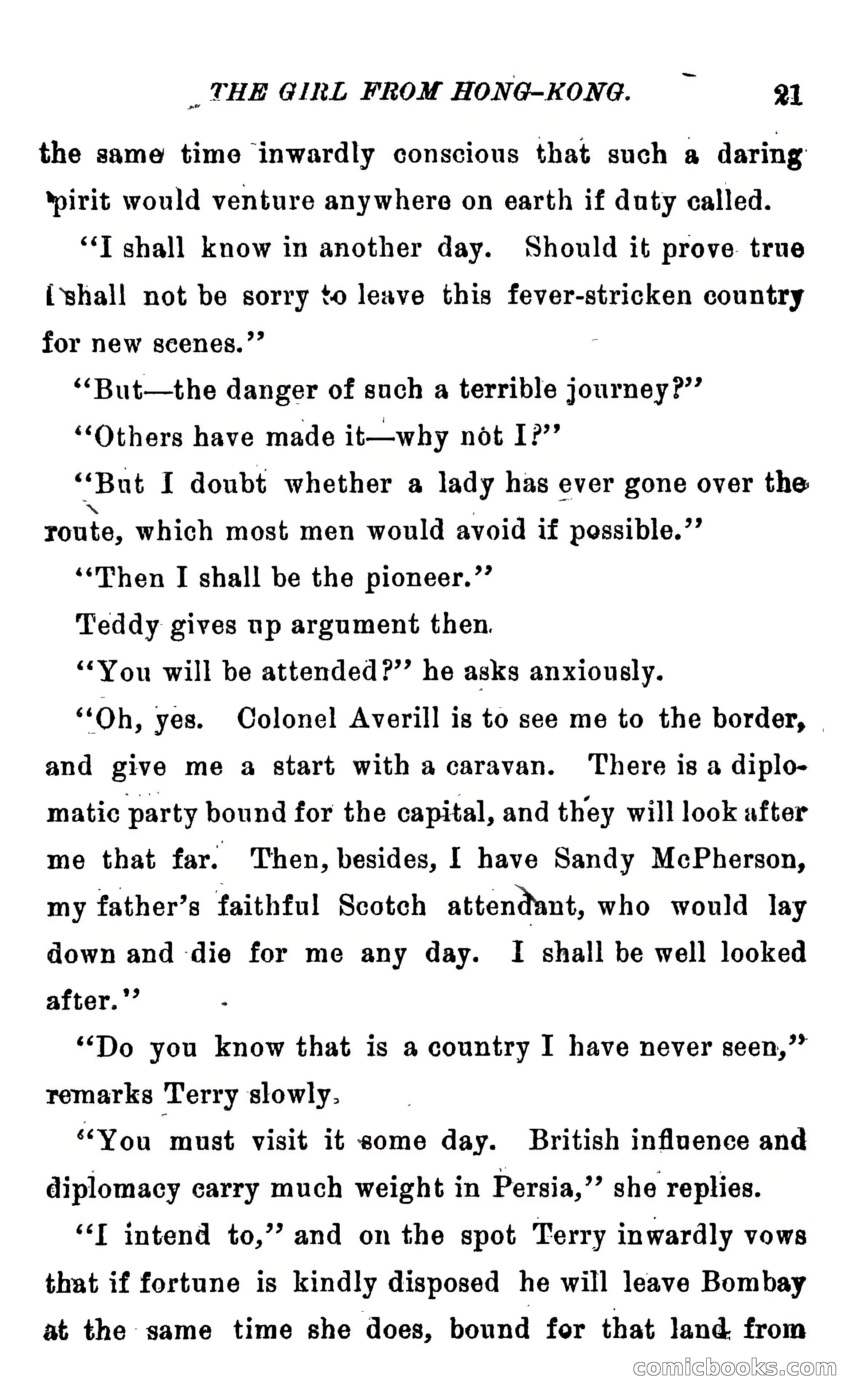 The Girl from Hong-Kong: A Story of Adventure Under Five Suns — page 27 of 350