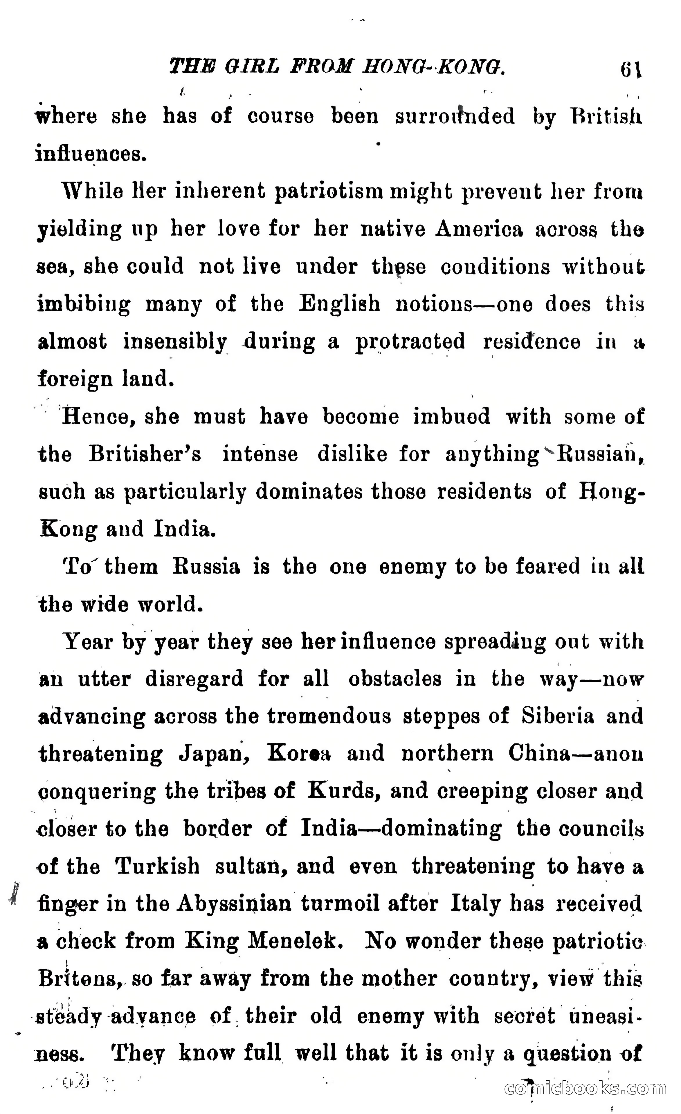 The Girl from Hong-Kong: A Story of Adventure Under Five Suns — page 67 of 350