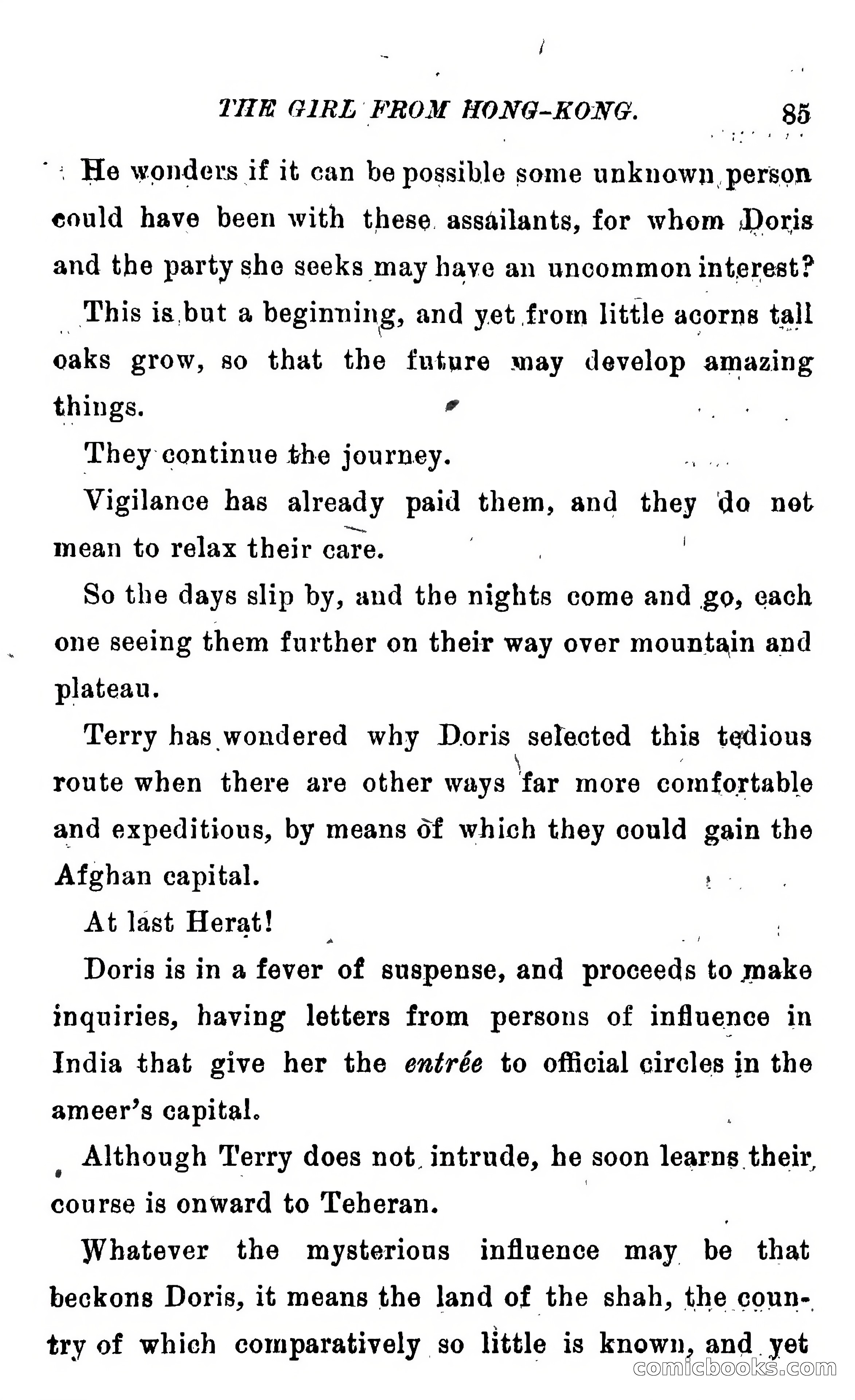 The Girl from Hong-Kong: A Story of Adventure Under Five Suns — page 91 of 350