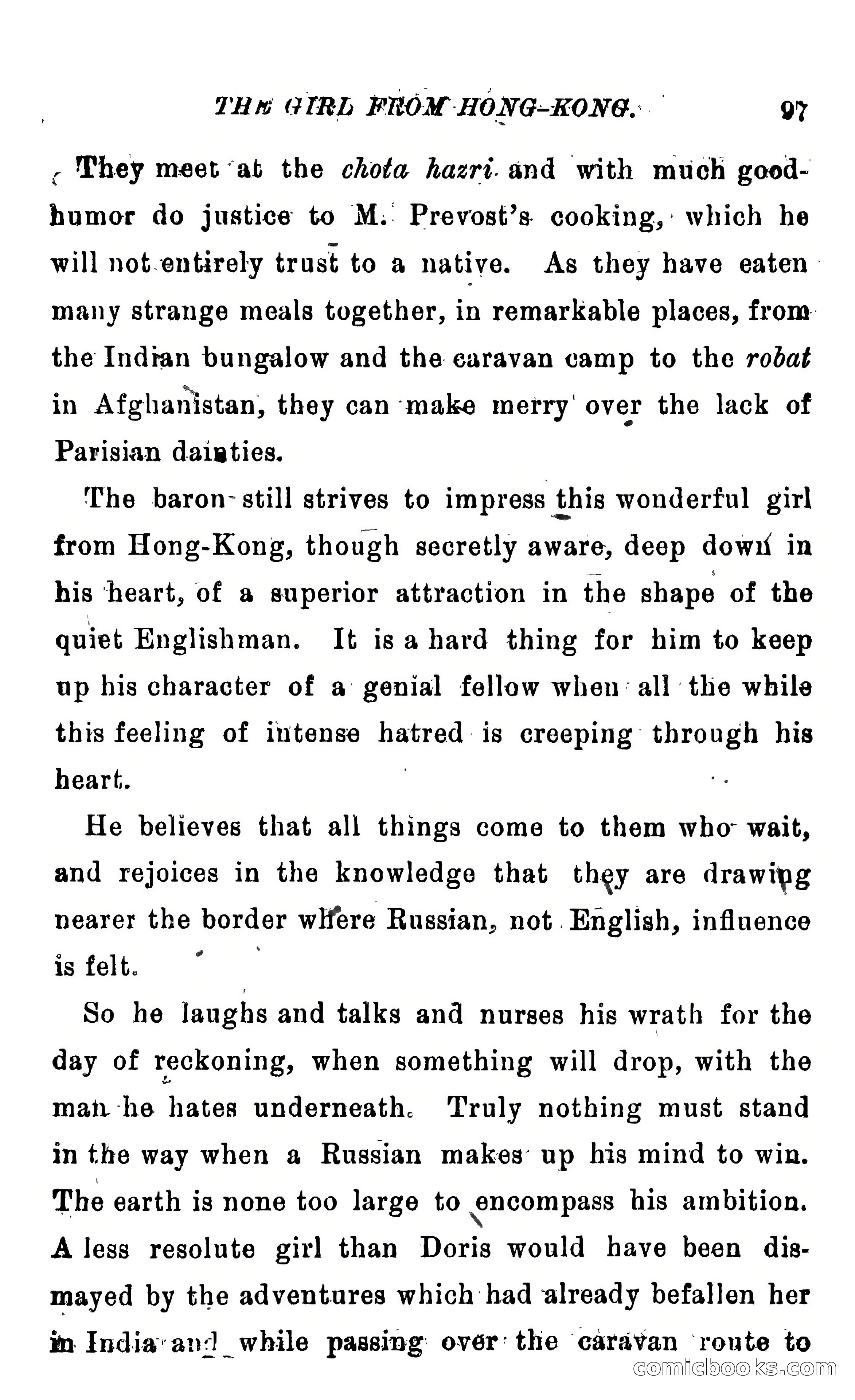 The Girl from Hong-Kong: A Story of Adventure Under Five Suns — page 103 of 350