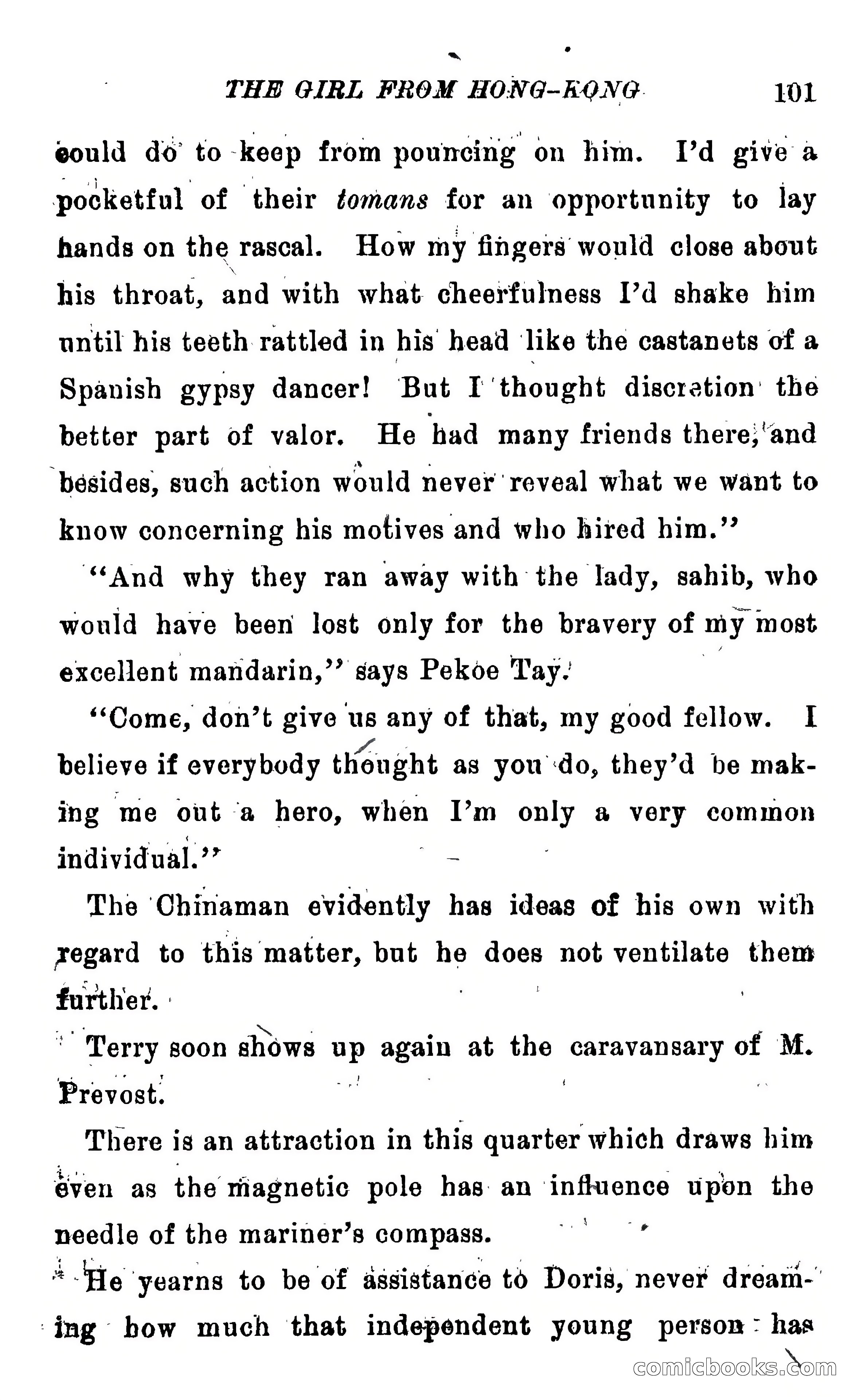 The Girl from Hong-Kong: A Story of Adventure Under Five Suns — page 107 of 350