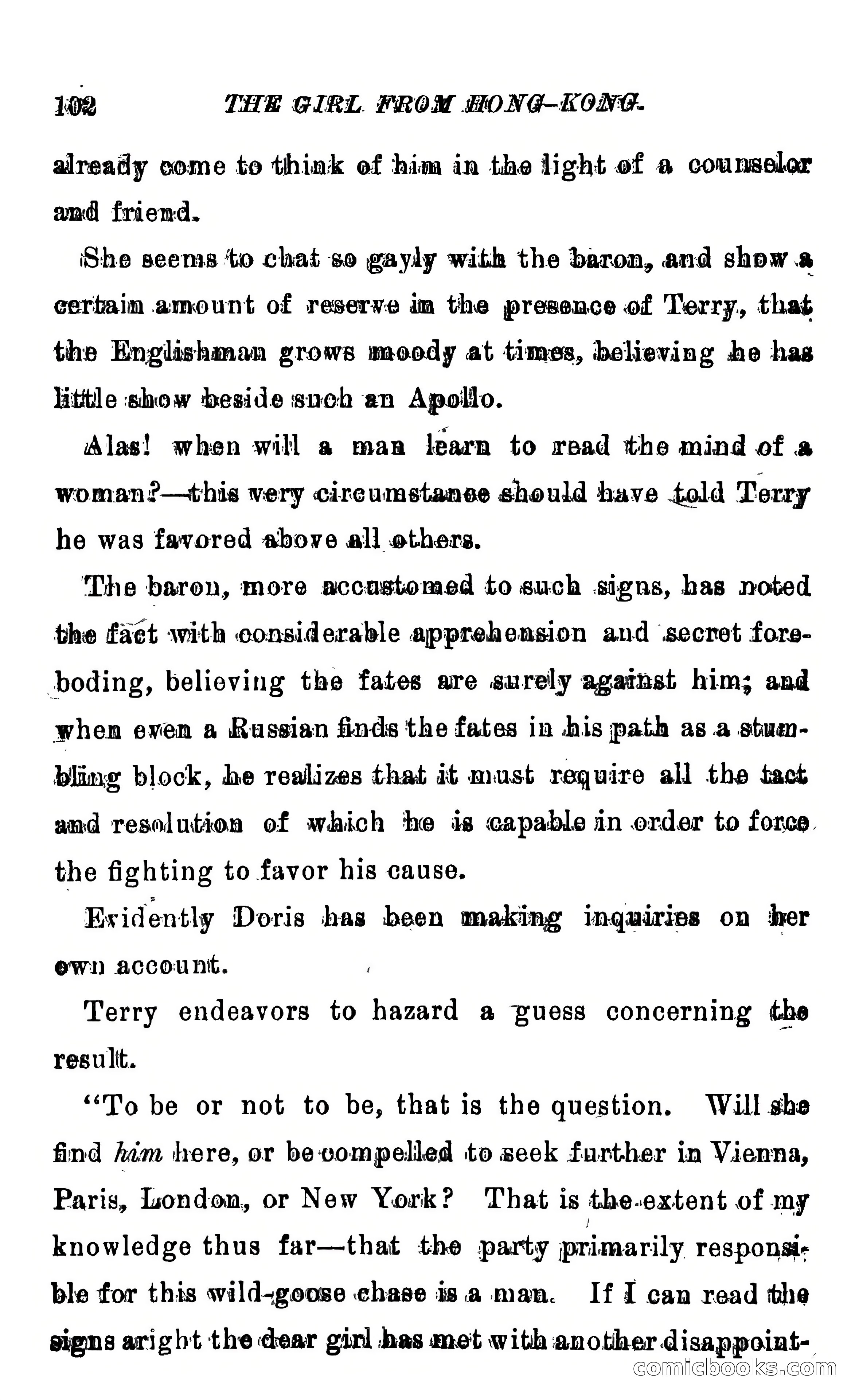 The Girl from Hong-Kong: A Story of Adventure Under Five Suns — page 108 of 350