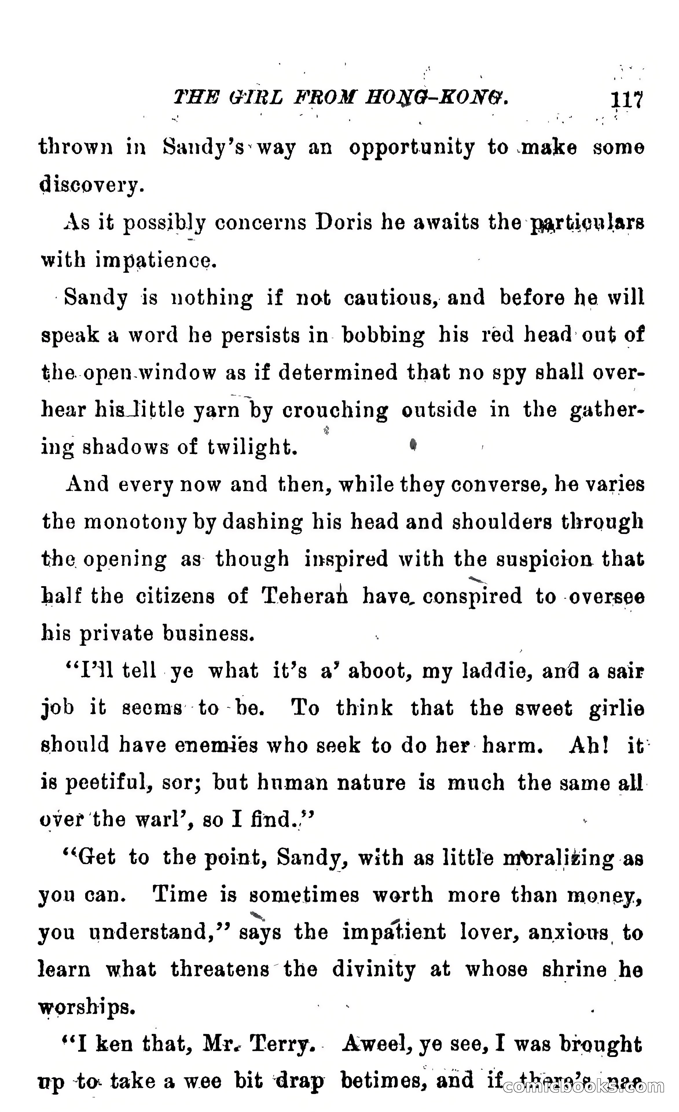 The Girl from Hong-Kong: A Story of Adventure Under Five Suns — page 123 of 350