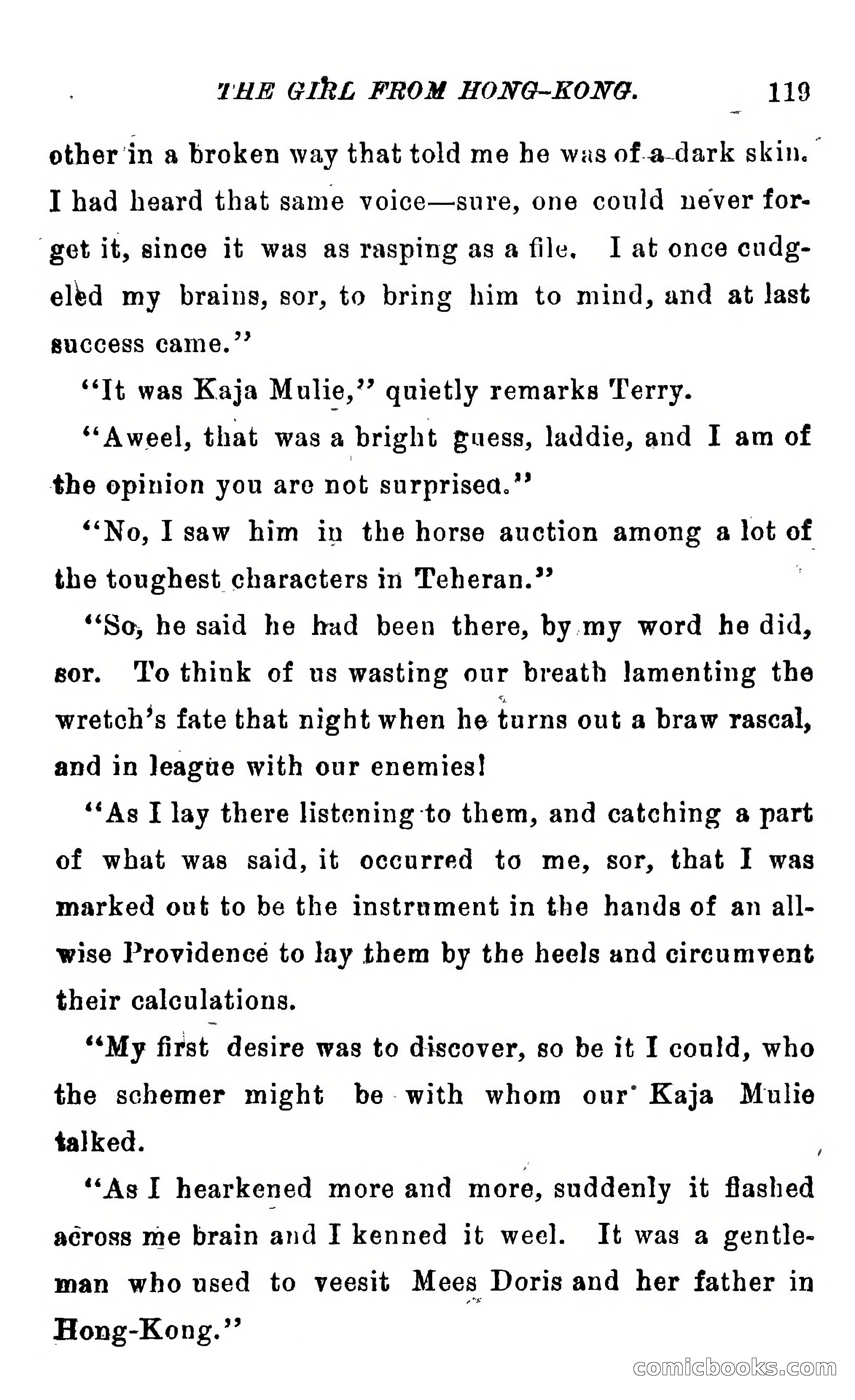 The Girl from Hong-Kong: A Story of Adventure Under Five Suns — page 125 of 350