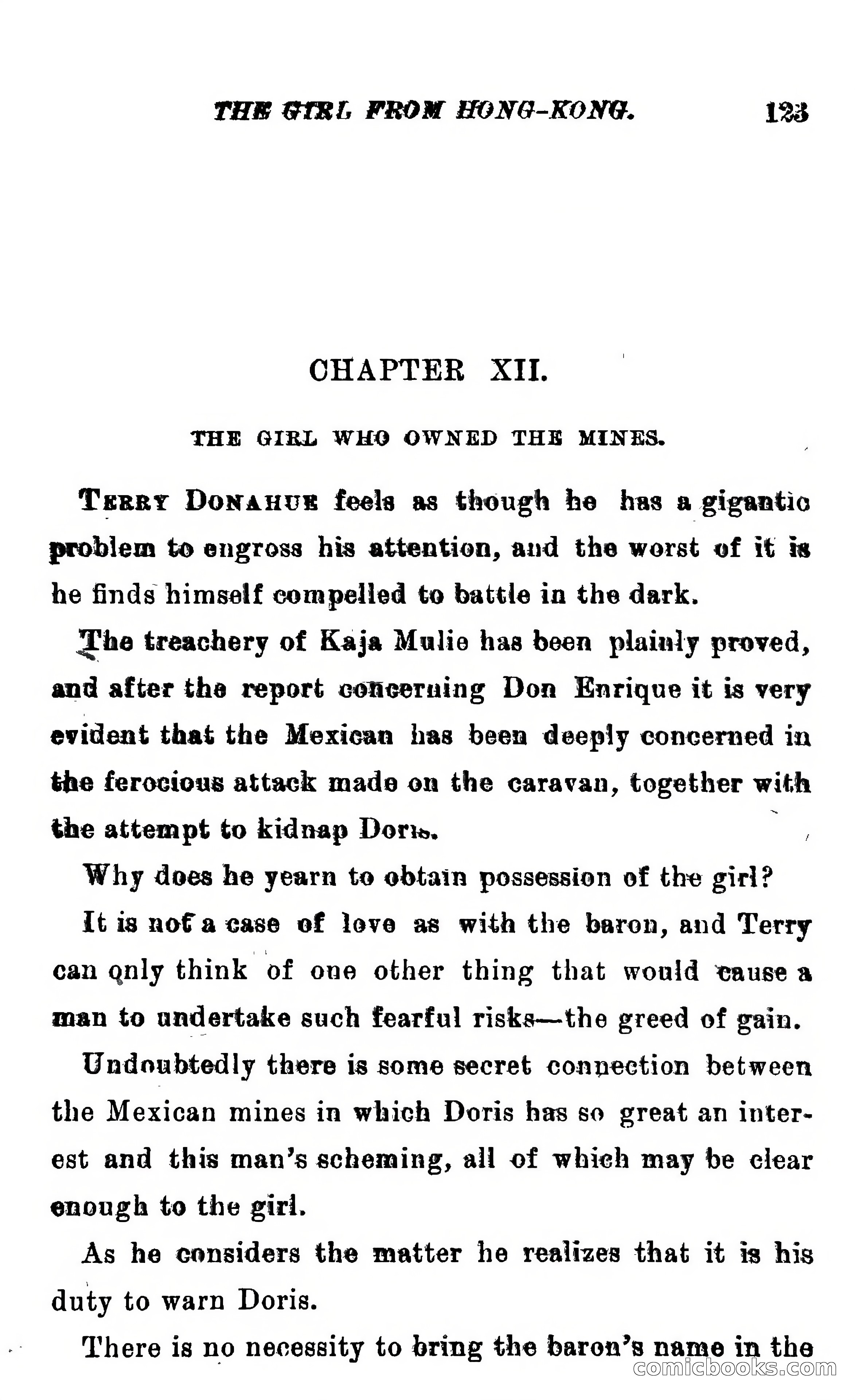 The Girl from Hong-Kong: A Story of Adventure Under Five Suns — page 129 of 350