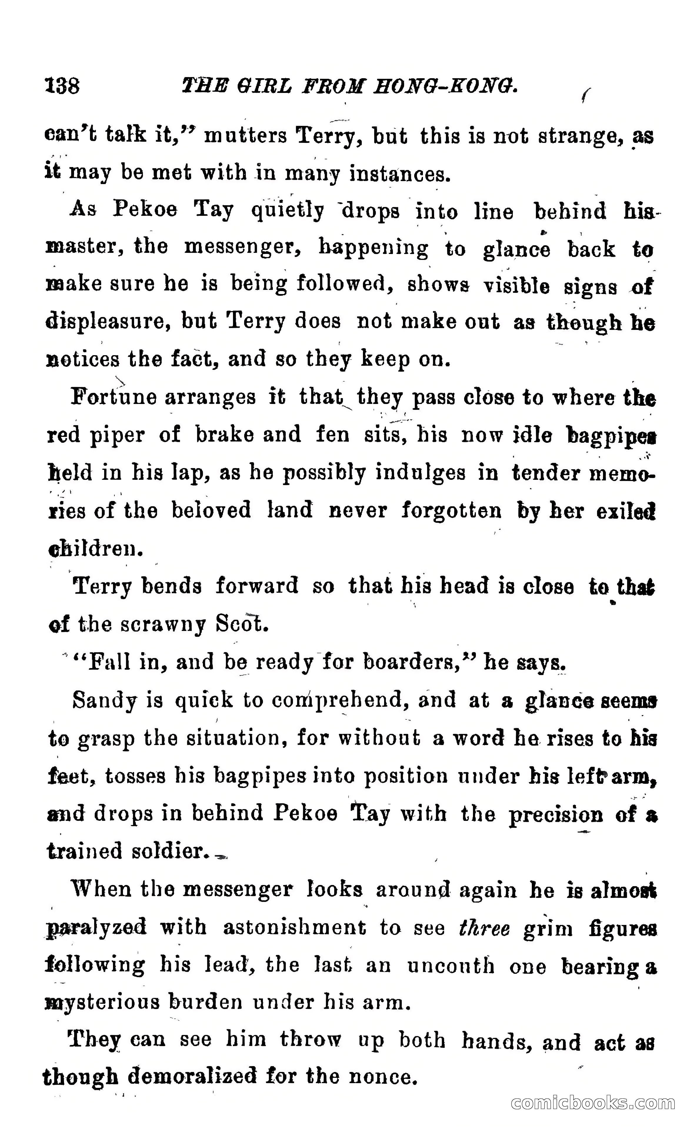 The Girl from Hong-Kong: A Story of Adventure Under Five Suns — page 144 of 350