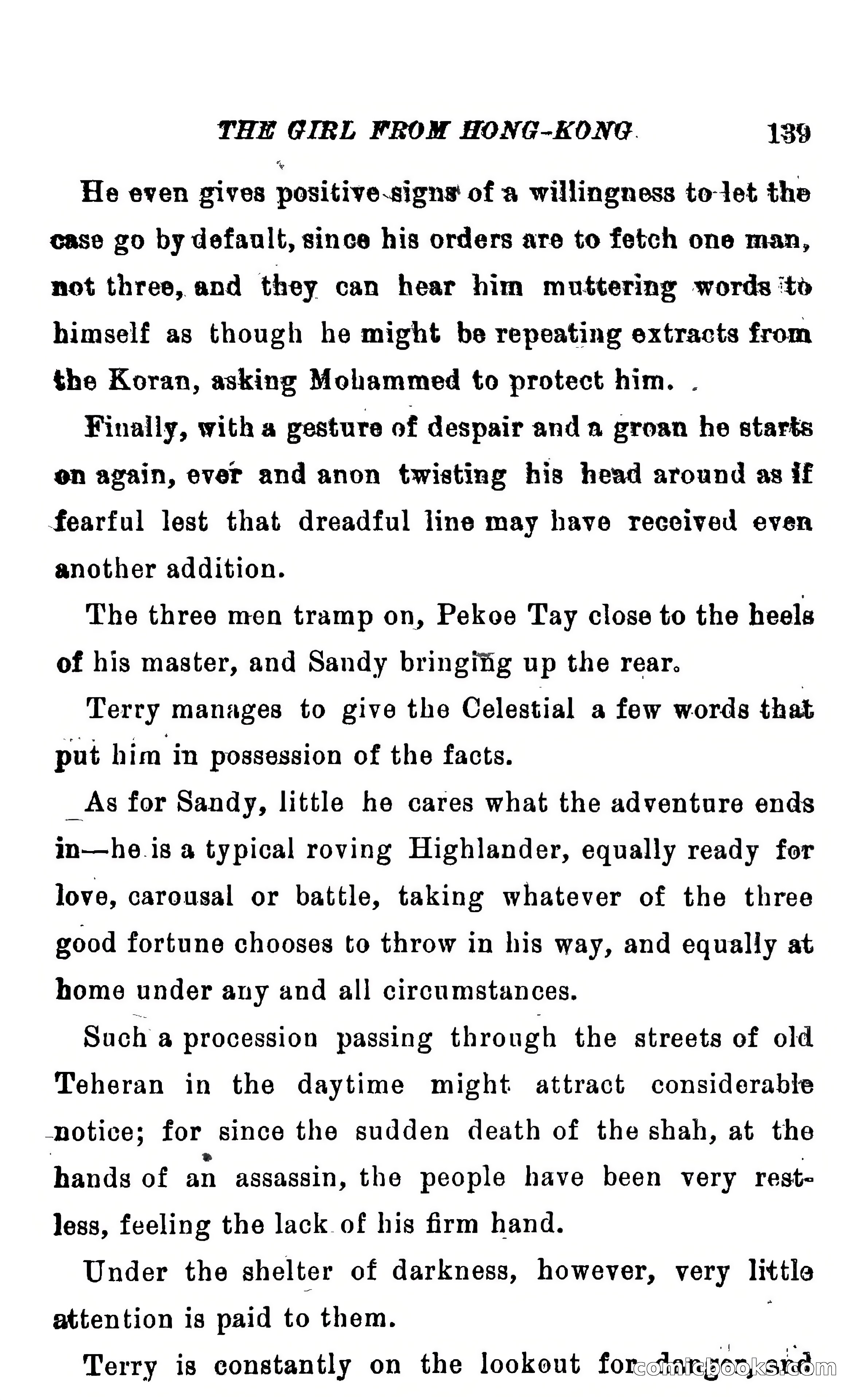 The Girl from Hong-Kong: A Story of Adventure Under Five Suns — page 145 of 350