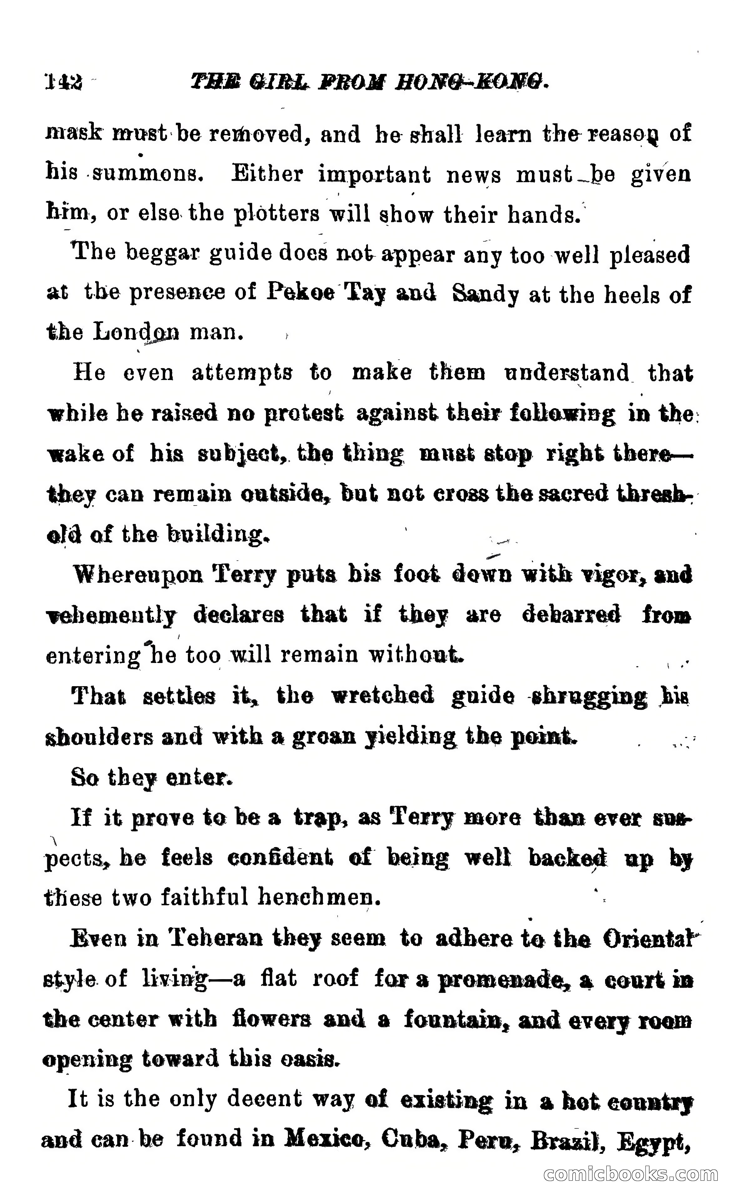 The Girl from Hong-Kong: A Story of Adventure Under Five Suns — page 148 of 350