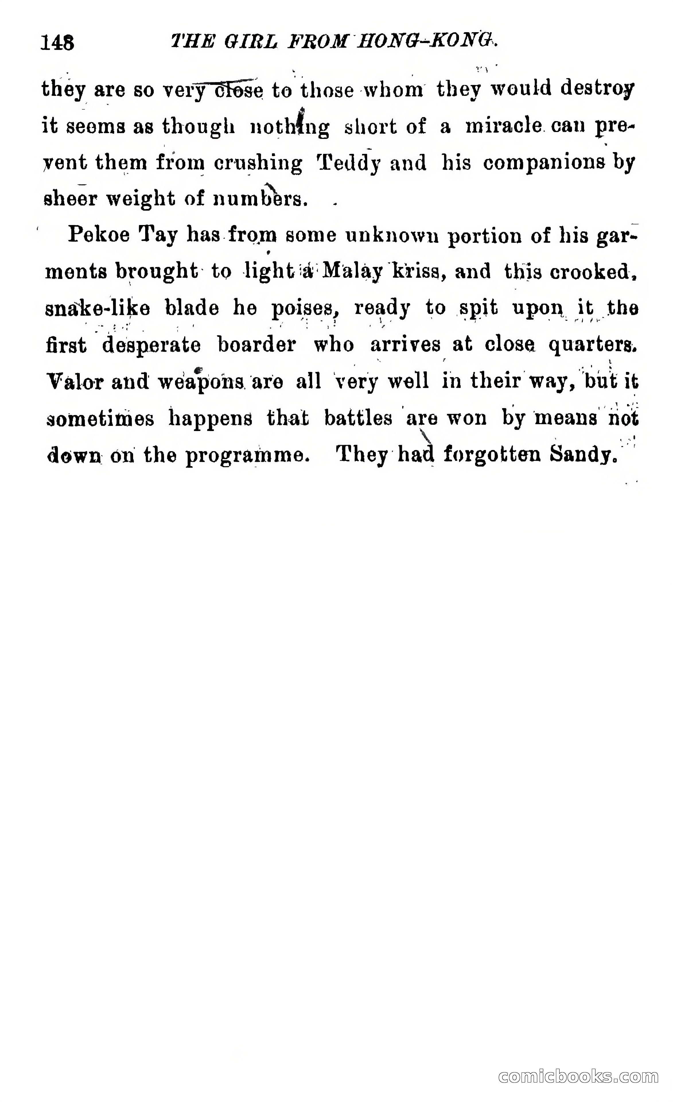 The Girl from Hong-Kong: A Story of Adventure Under Five Suns — page 154 of 350