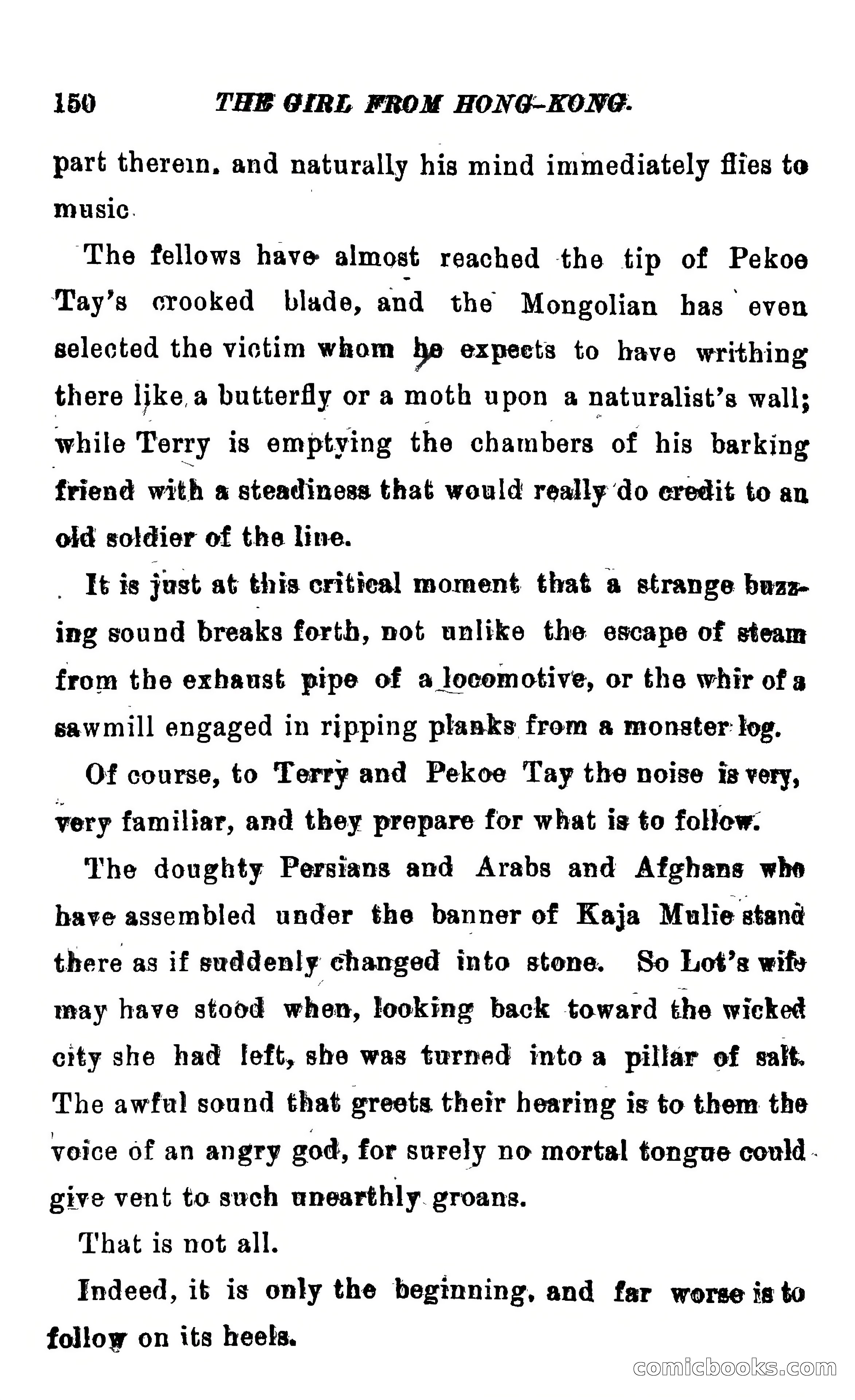 The Girl from Hong-Kong: A Story of Adventure Under Five Suns — page 156 of 350