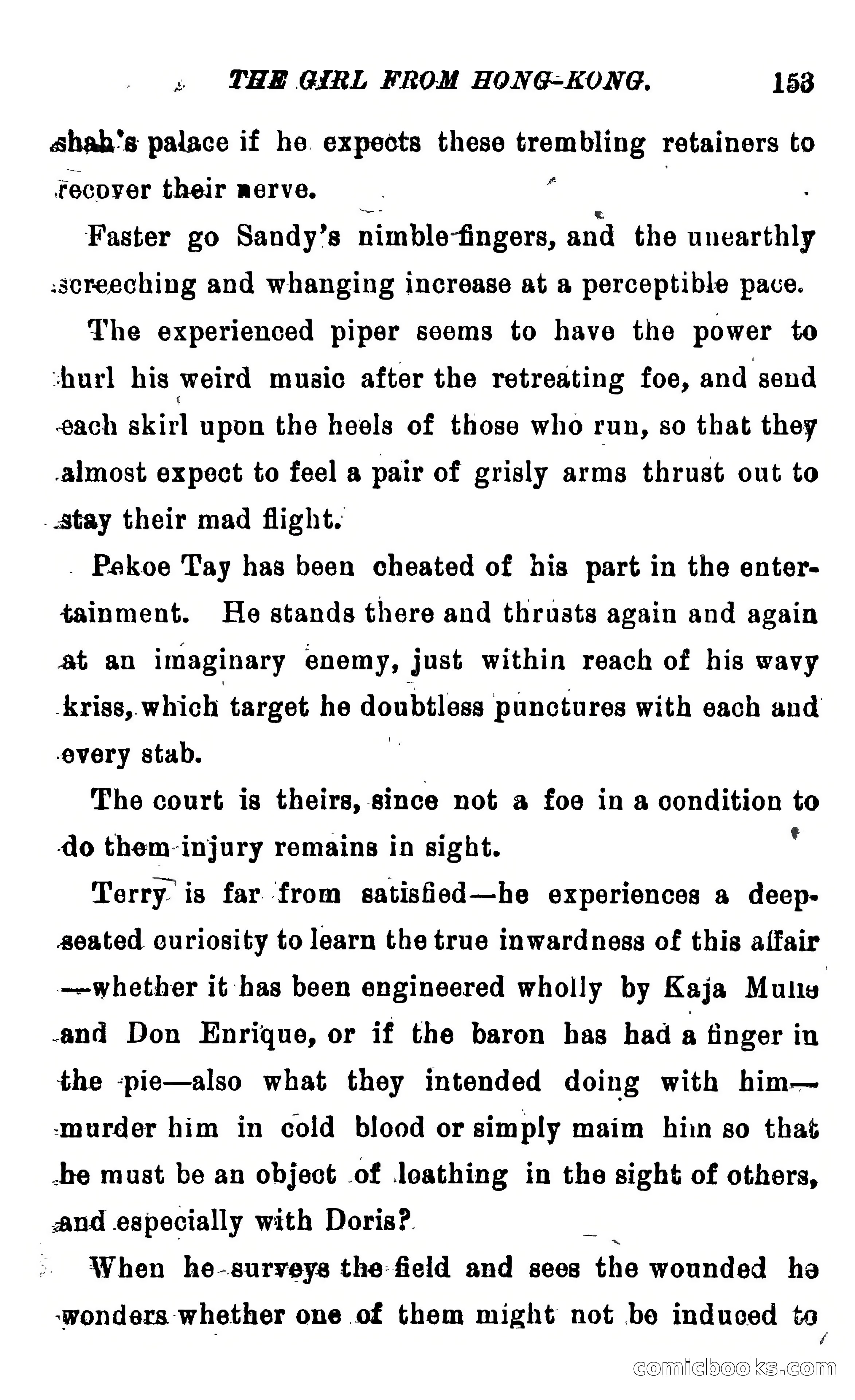 The Girl from Hong-Kong: A Story of Adventure Under Five Suns — page 159 of 350