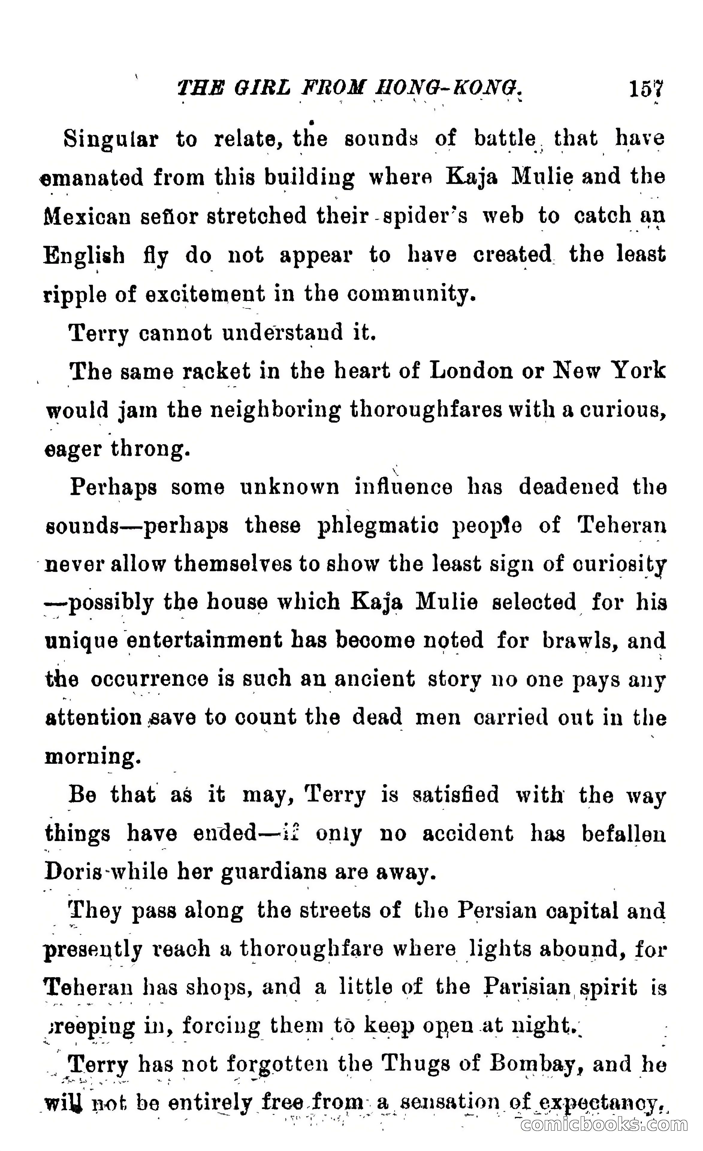 The Girl from Hong-Kong: A Story of Adventure Under Five Suns — page 163 of 350