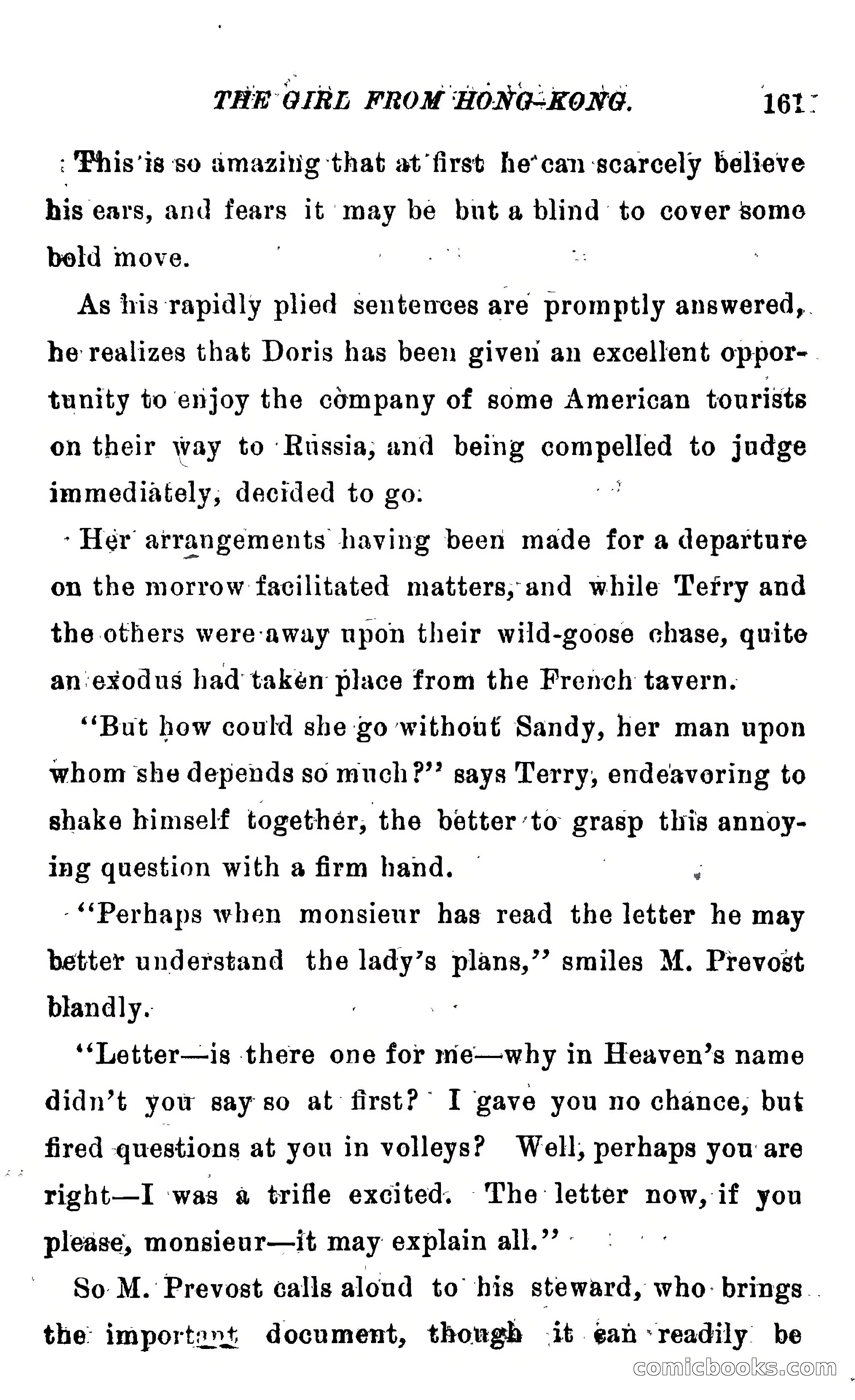 The Girl from Hong-Kong: A Story of Adventure Under Five Suns — page 167 of 350