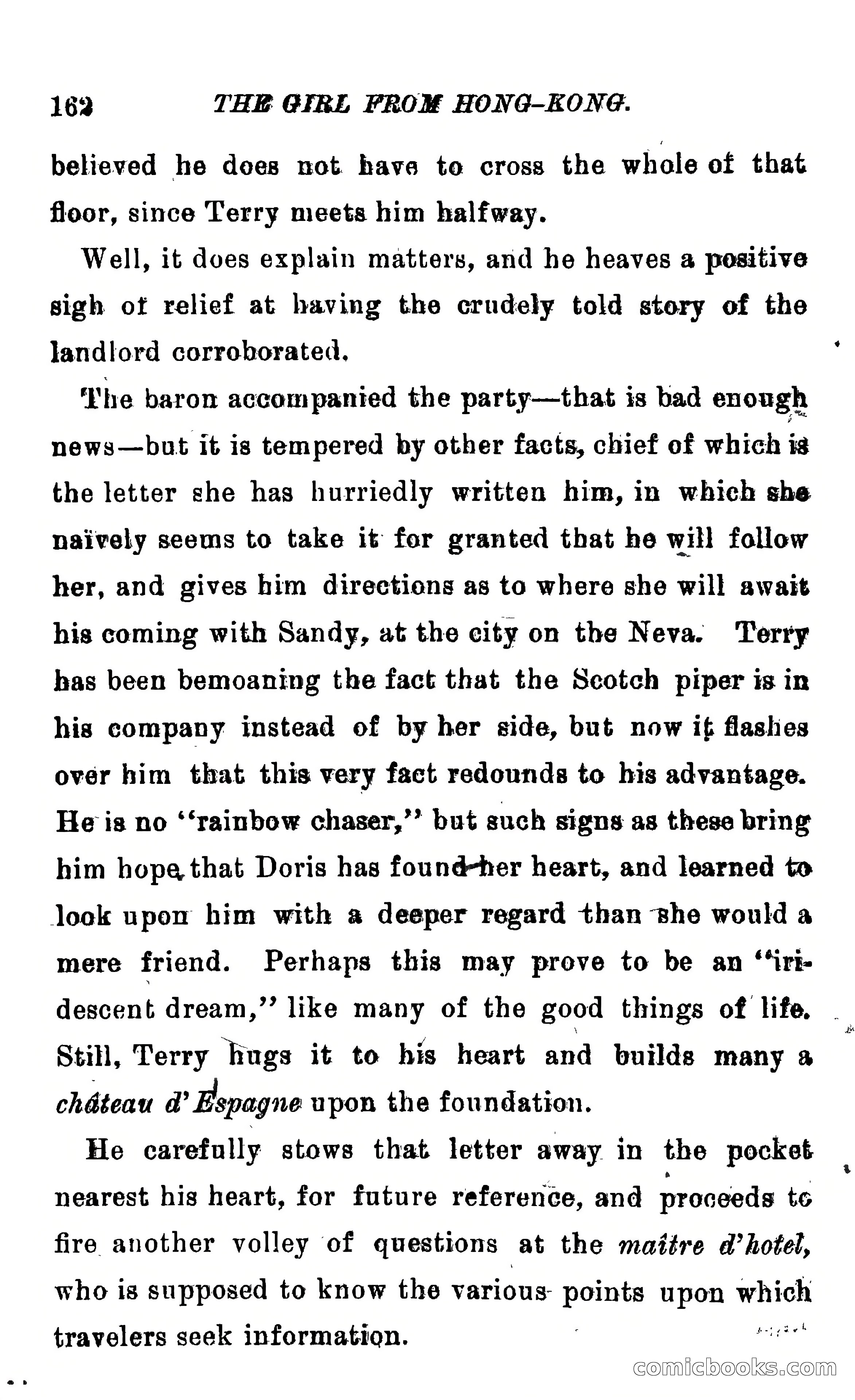 The Girl from Hong-Kong: A Story of Adventure Under Five Suns — page 168 of 350