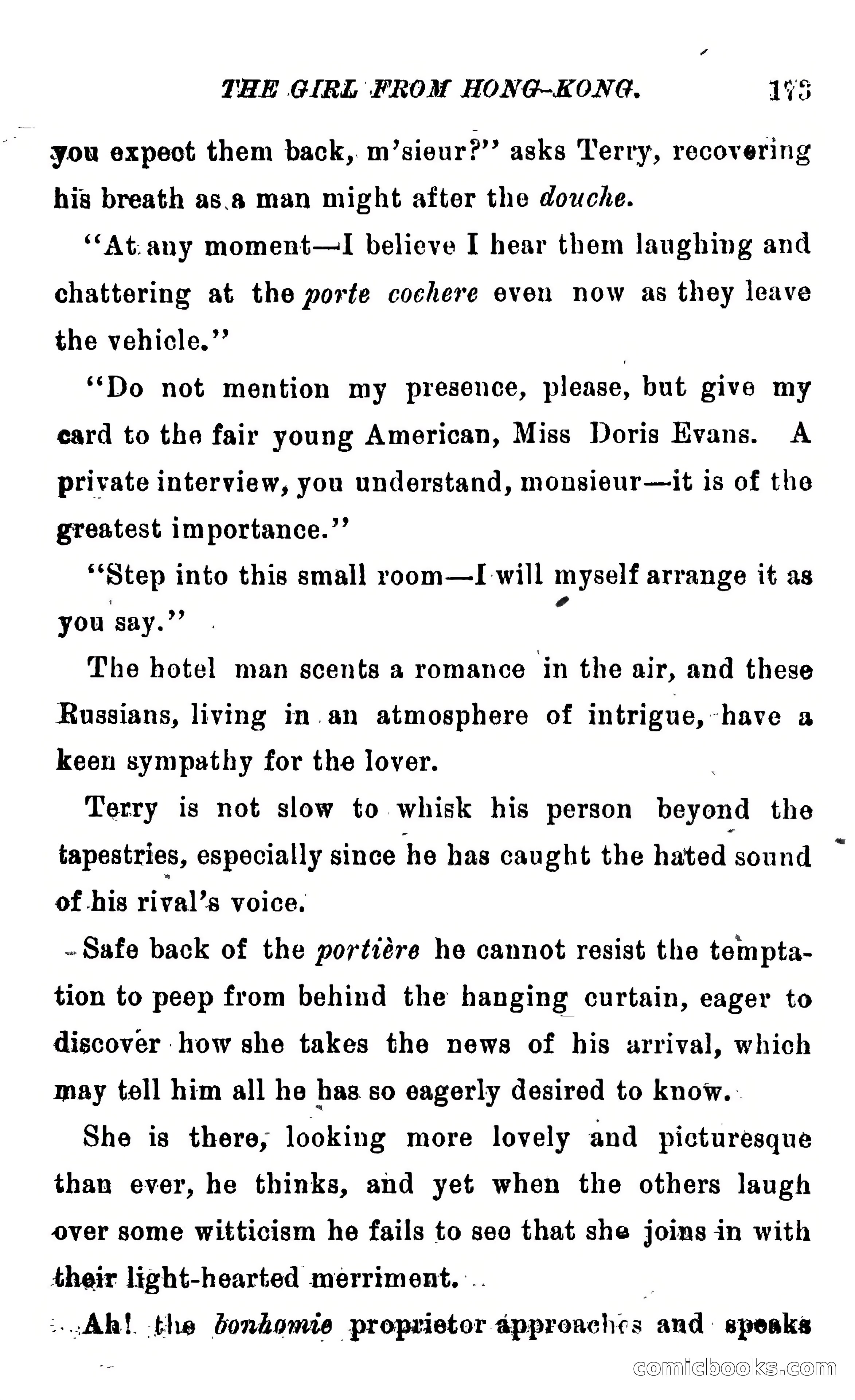 The Girl from Hong-Kong: A Story of Adventure Under Five Suns — page 179 of 350