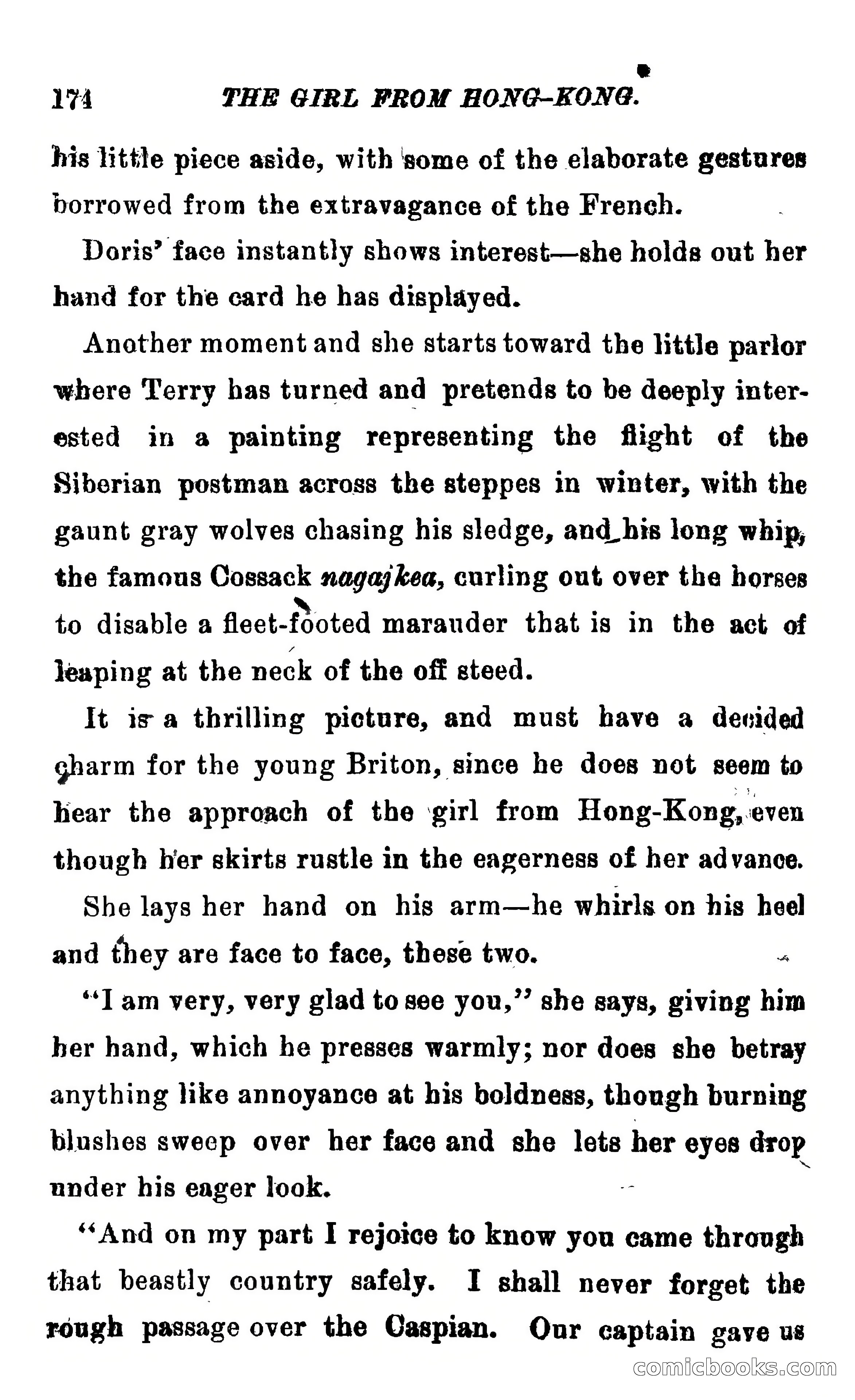 The Girl from Hong-Kong: A Story of Adventure Under Five Suns — page 180 of 350