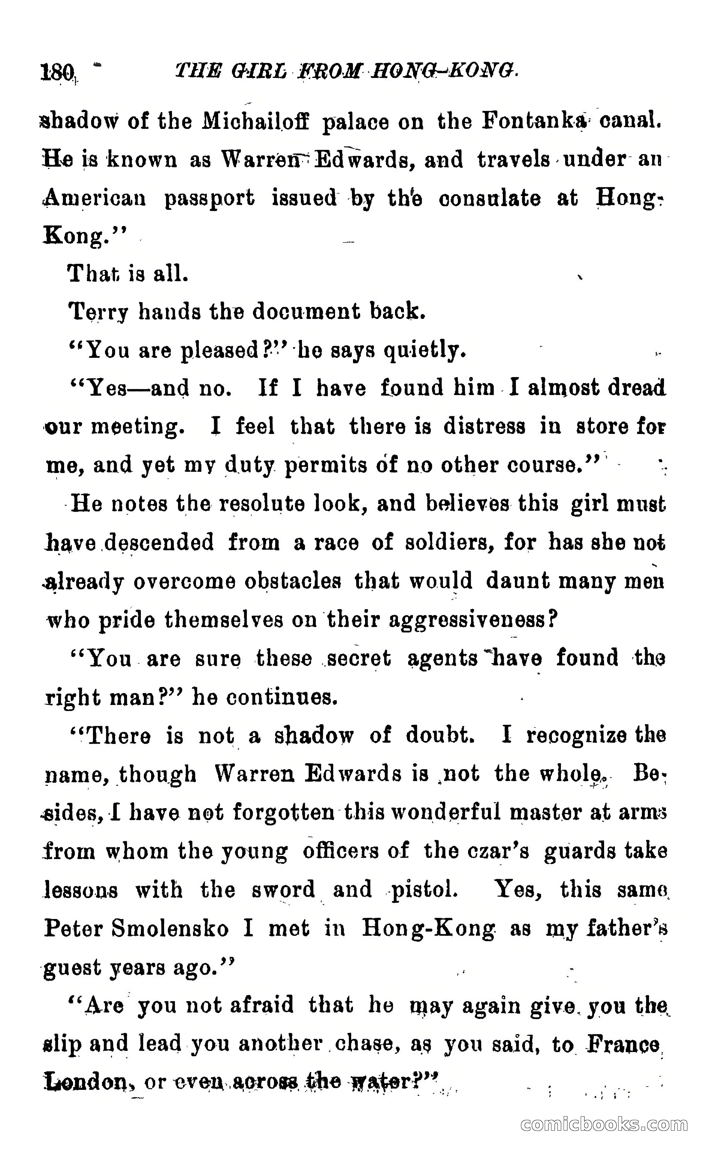 The Girl from Hong-Kong: A Story of Adventure Under Five Suns — page 186 of 350