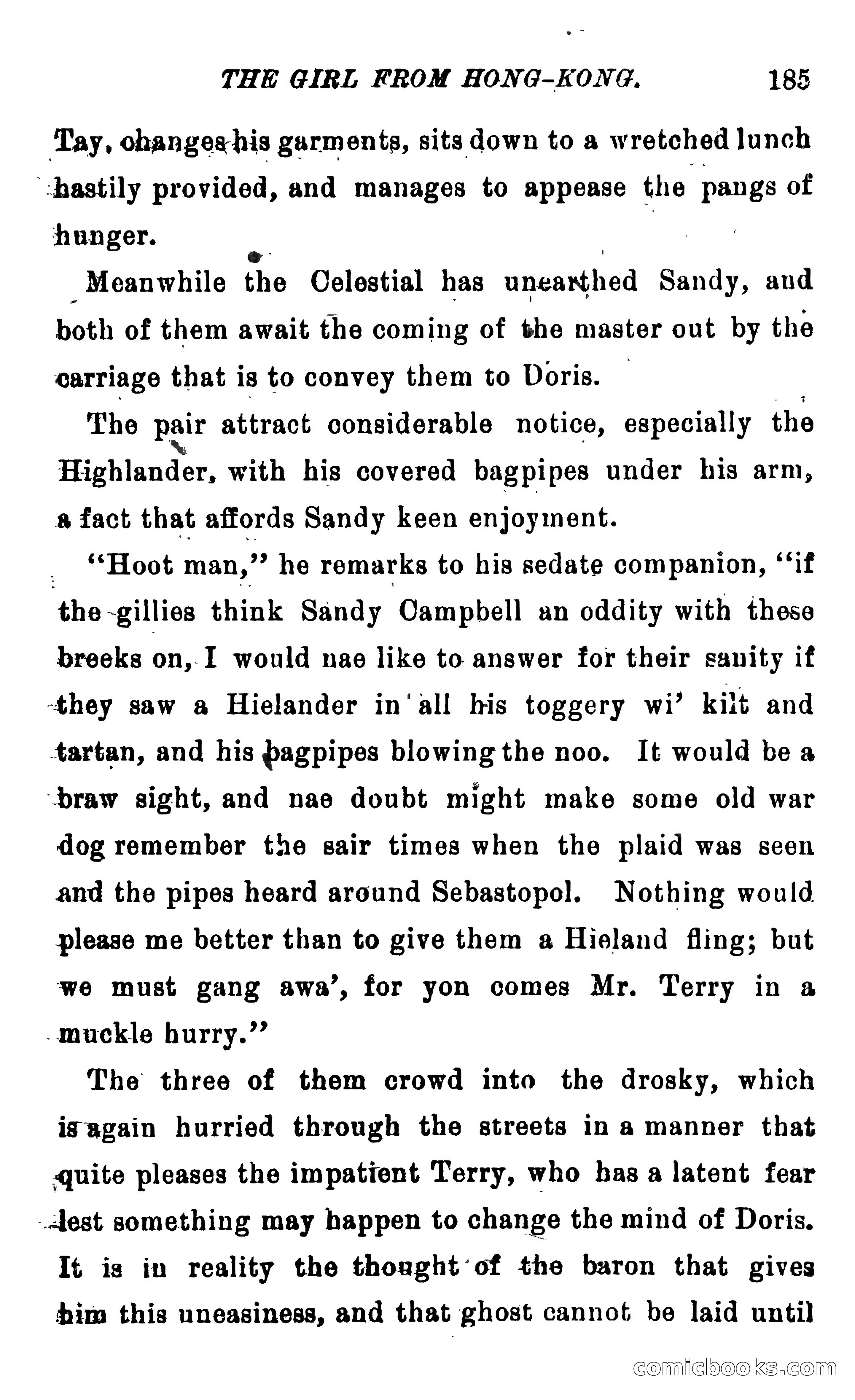 The Girl from Hong-Kong: A Story of Adventure Under Five Suns — page 191 of 350