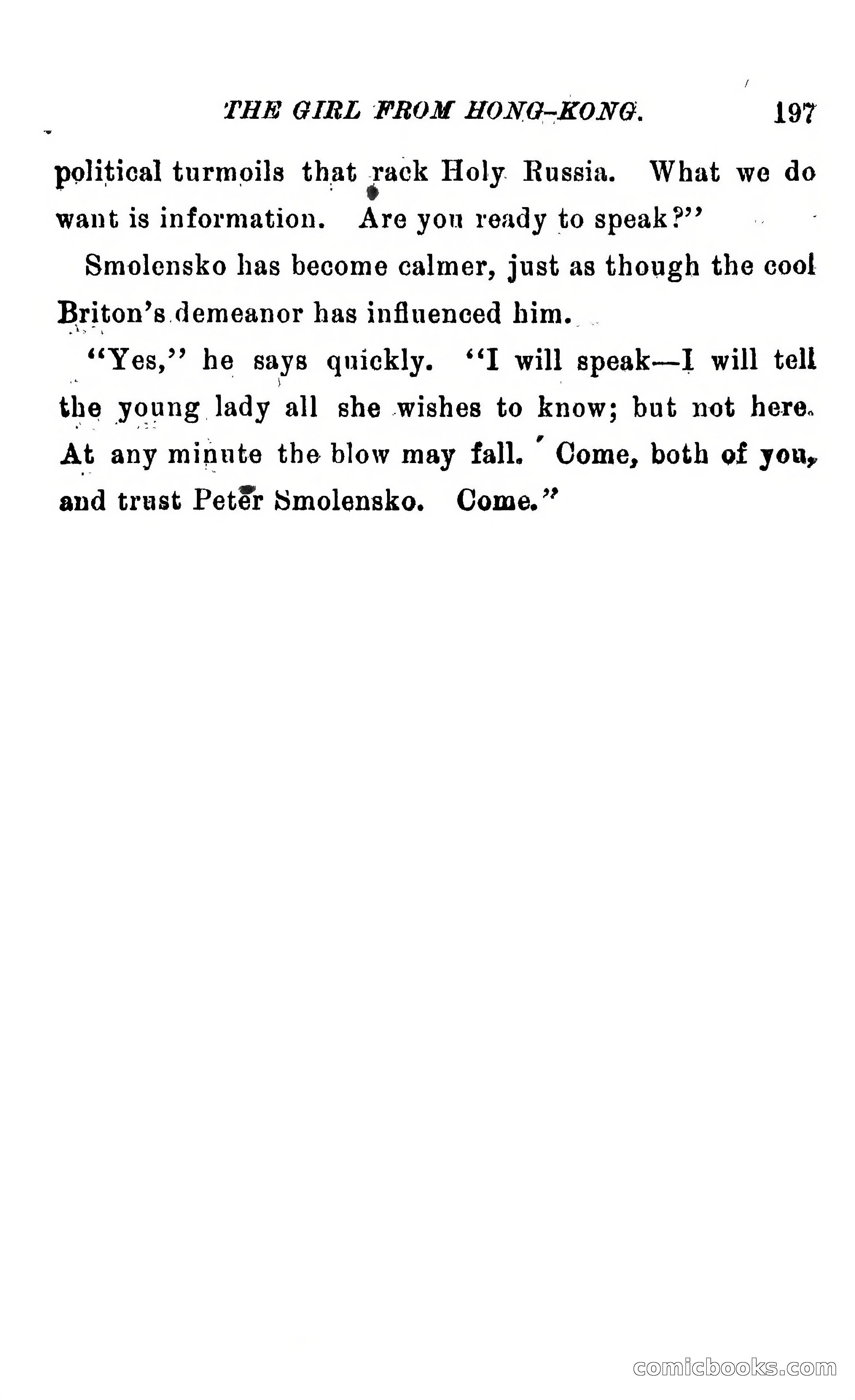 The Girl from Hong-Kong: A Story of Adventure Under Five Suns — page 203 of 350