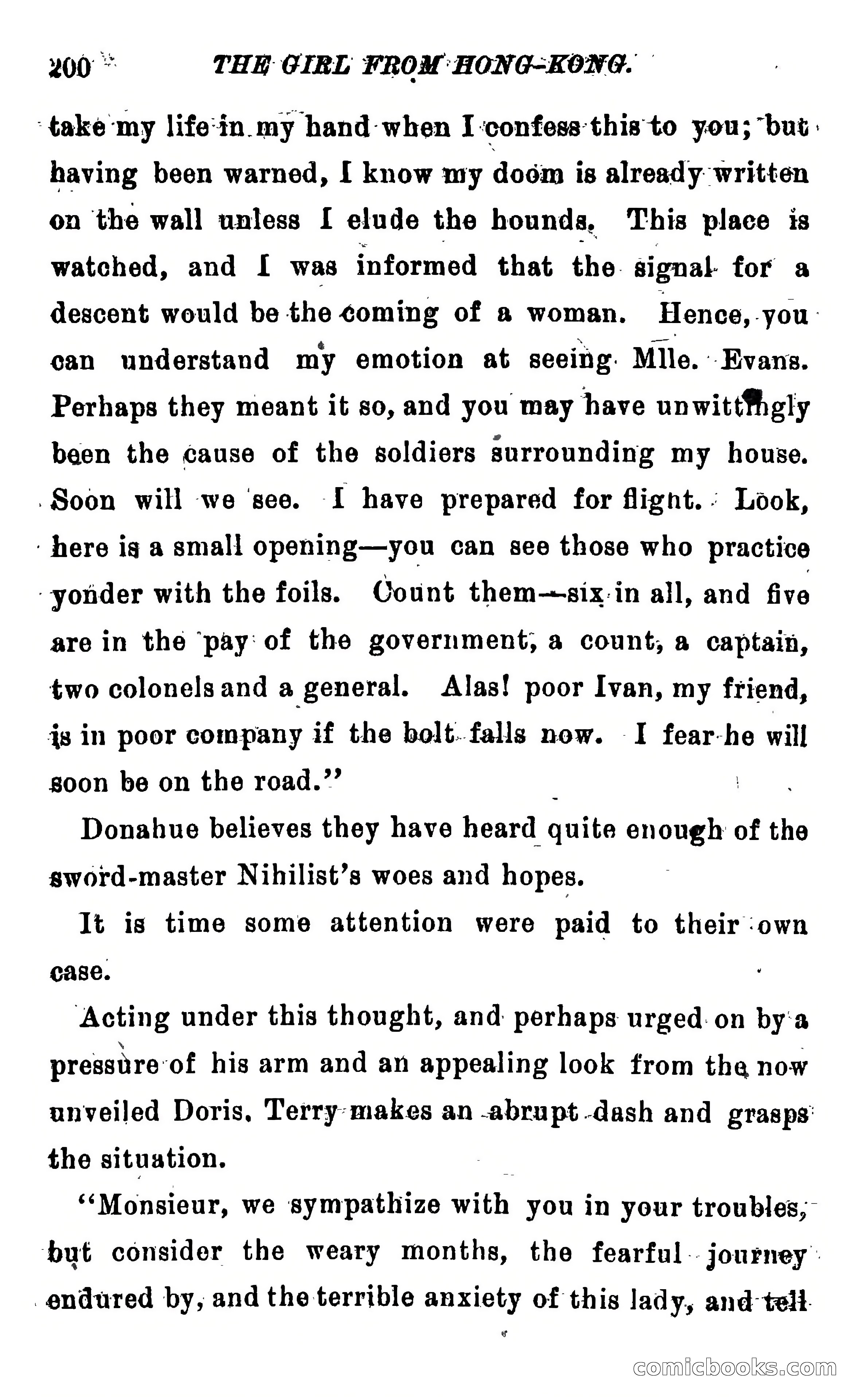 The Girl from Hong-Kong: A Story of Adventure Under Five Suns — page 206 of 350