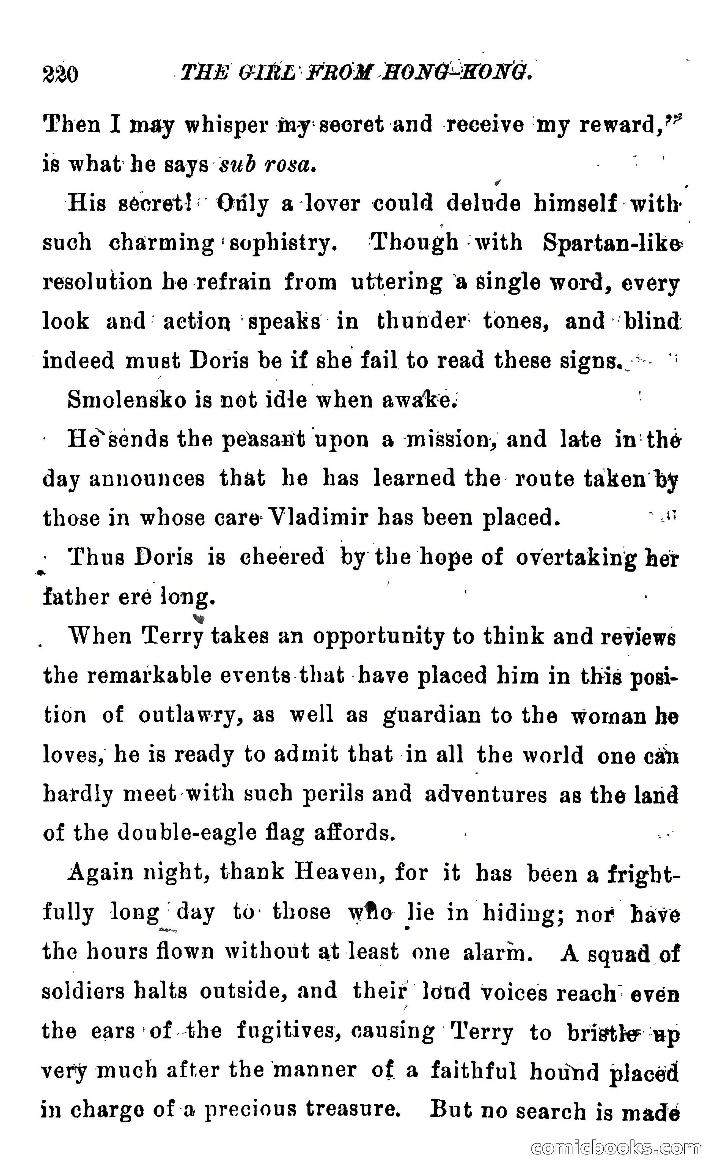 The Girl from Hong-Kong: A Story of Adventure Under Five Suns — page 226 of 350