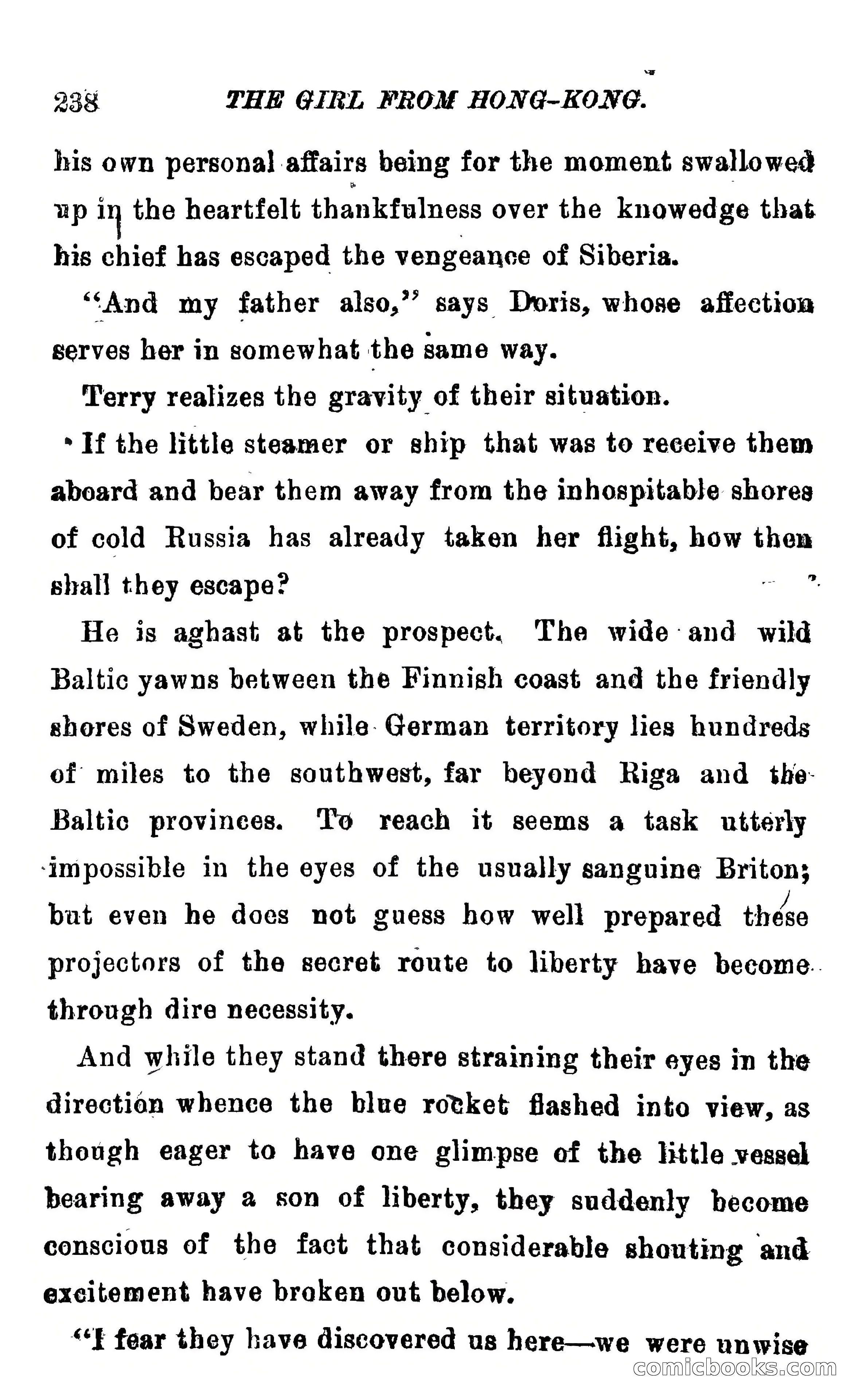 The Girl from Hong-Kong: A Story of Adventure Under Five Suns — page 244 of 350
