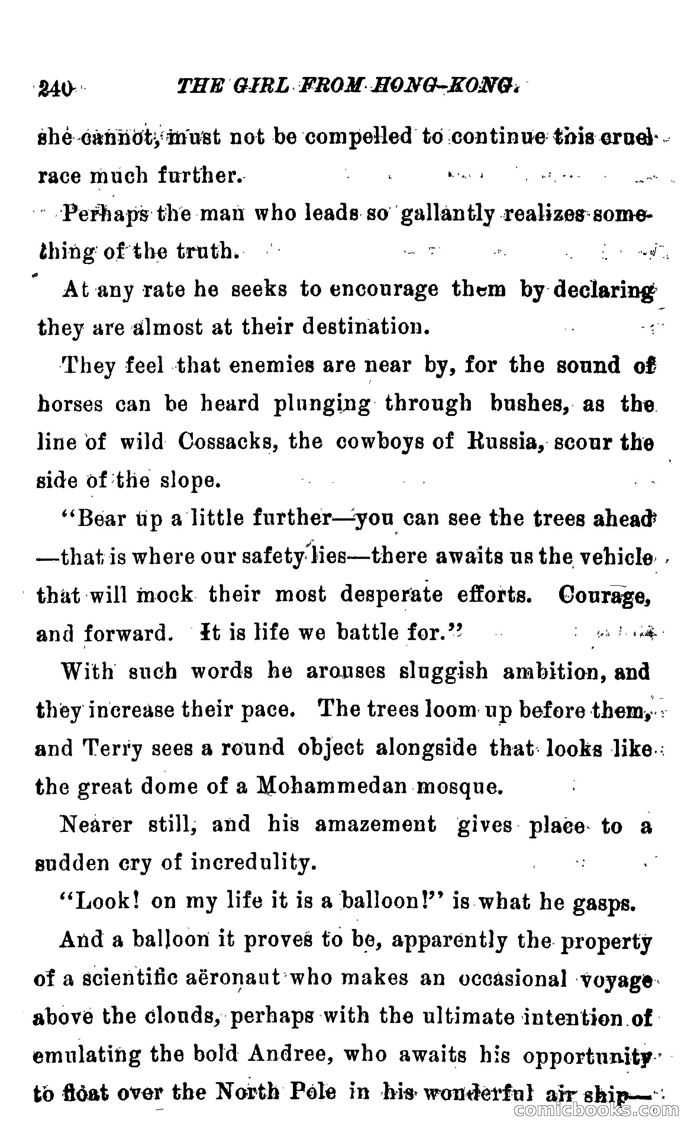 The Girl from Hong-Kong: A Story of Adventure Under Five Suns — page 246 of 350