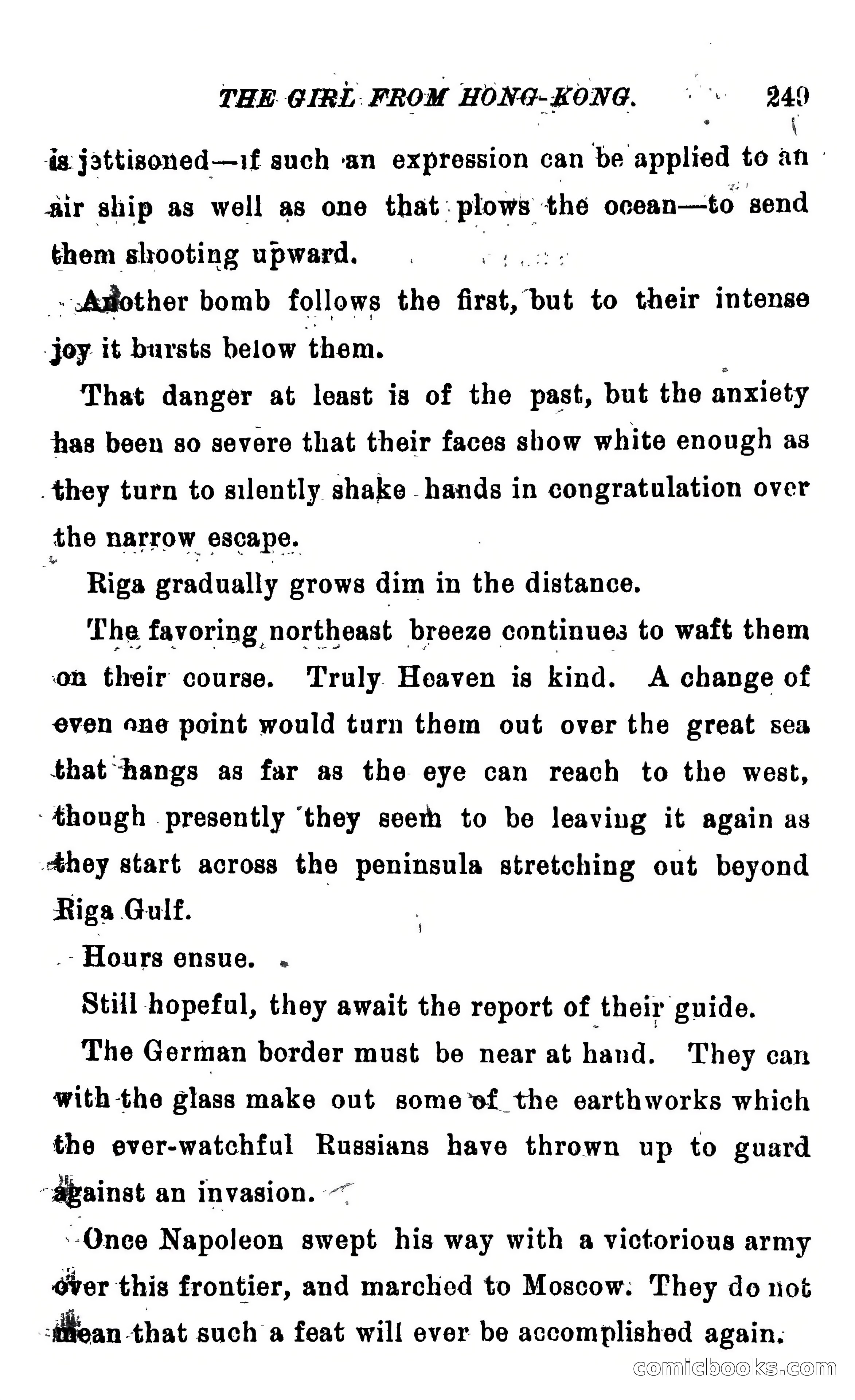 The Girl from Hong-Kong: A Story of Adventure Under Five Suns — page 255 of 350