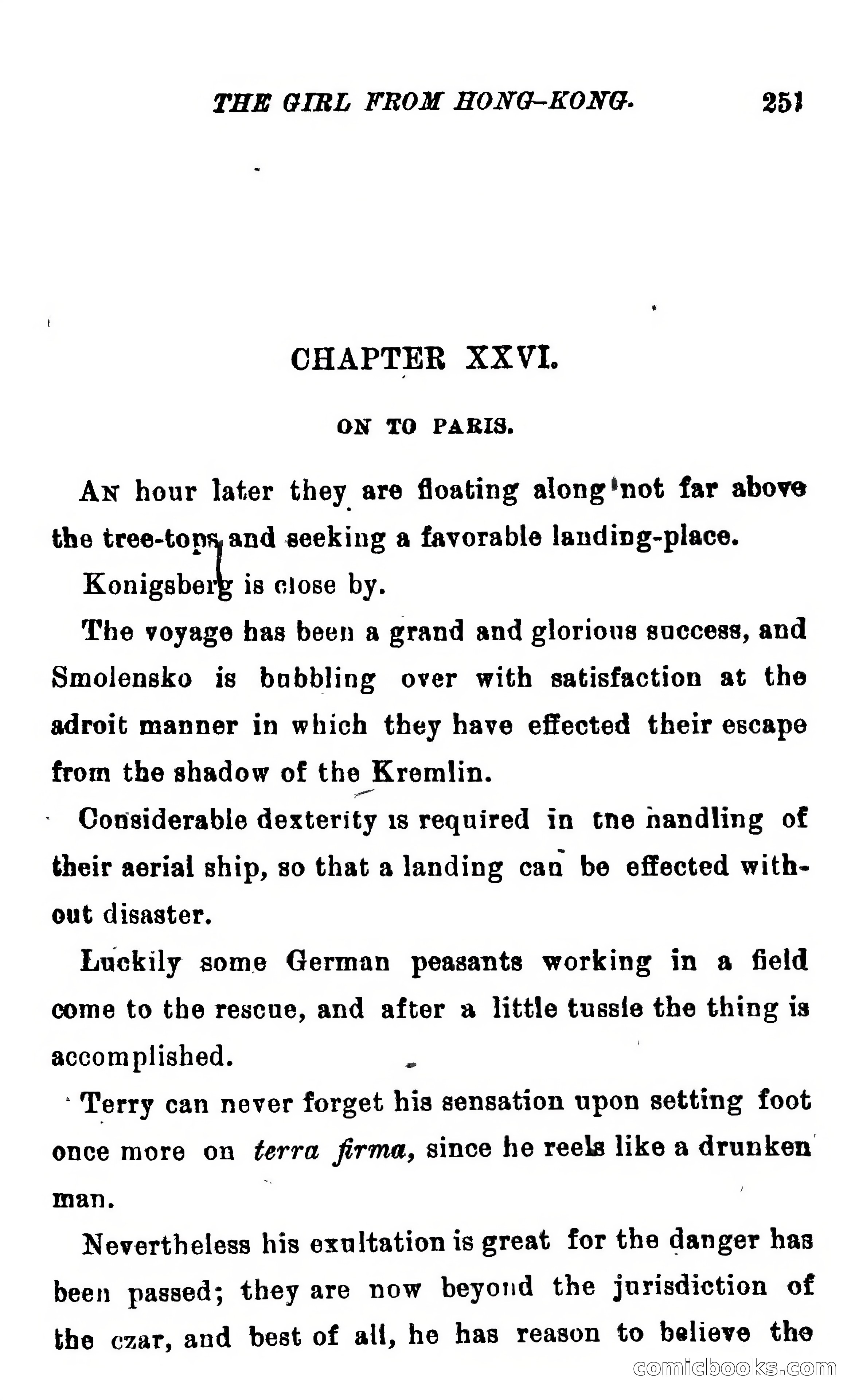 The Girl from Hong-Kong: A Story of Adventure Under Five Suns — page 257 of 350