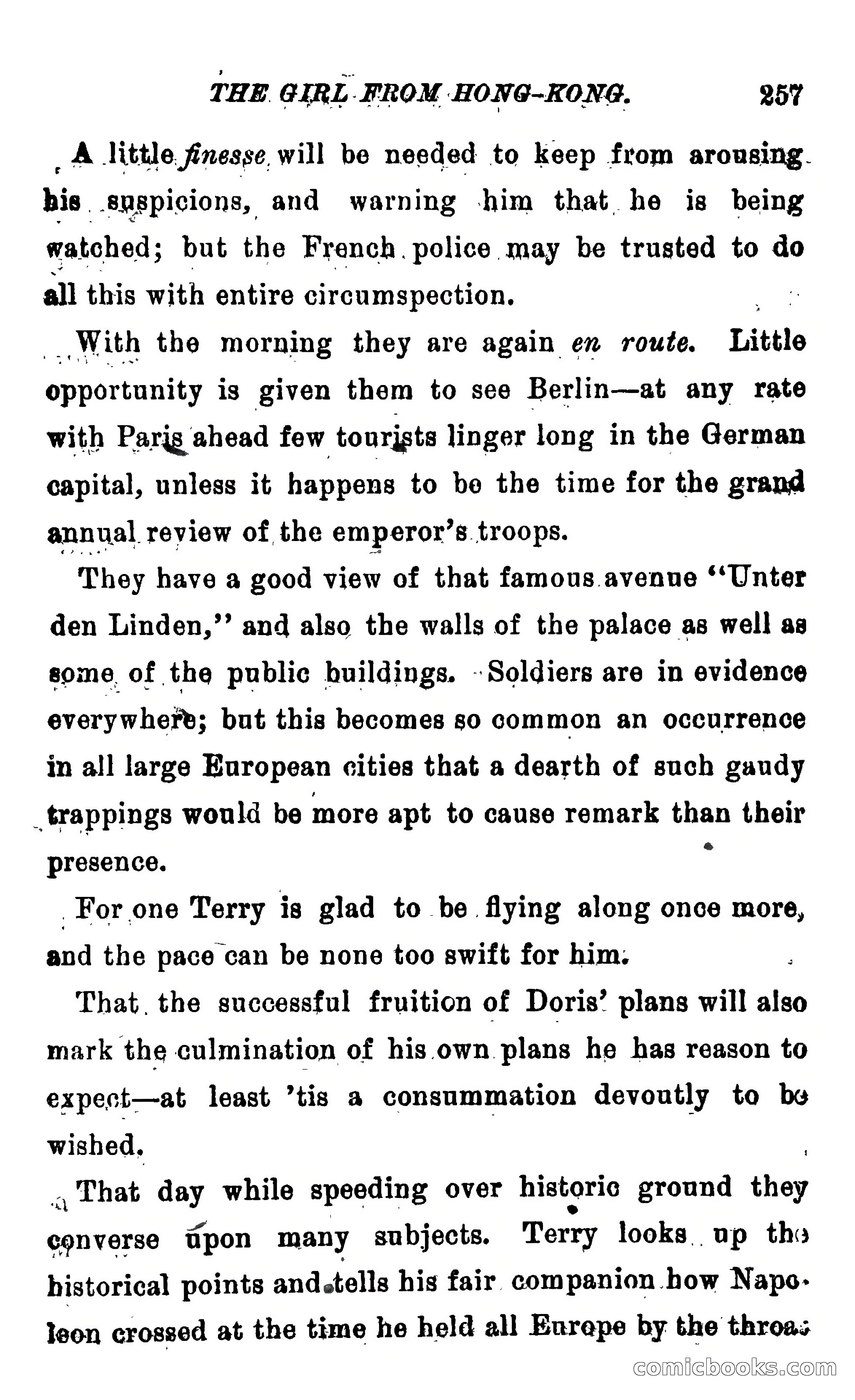 The Girl from Hong-Kong: A Story of Adventure Under Five Suns — page 263 of 350