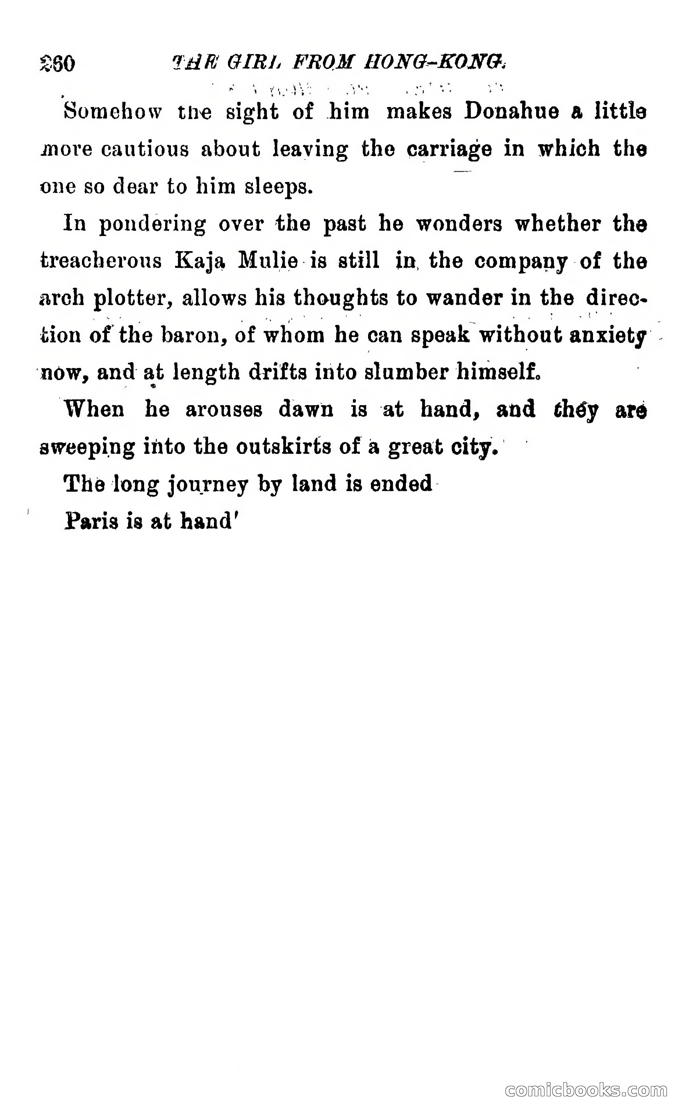 The Girl from Hong-Kong: A Story of Adventure Under Five Suns — page 266 of 350