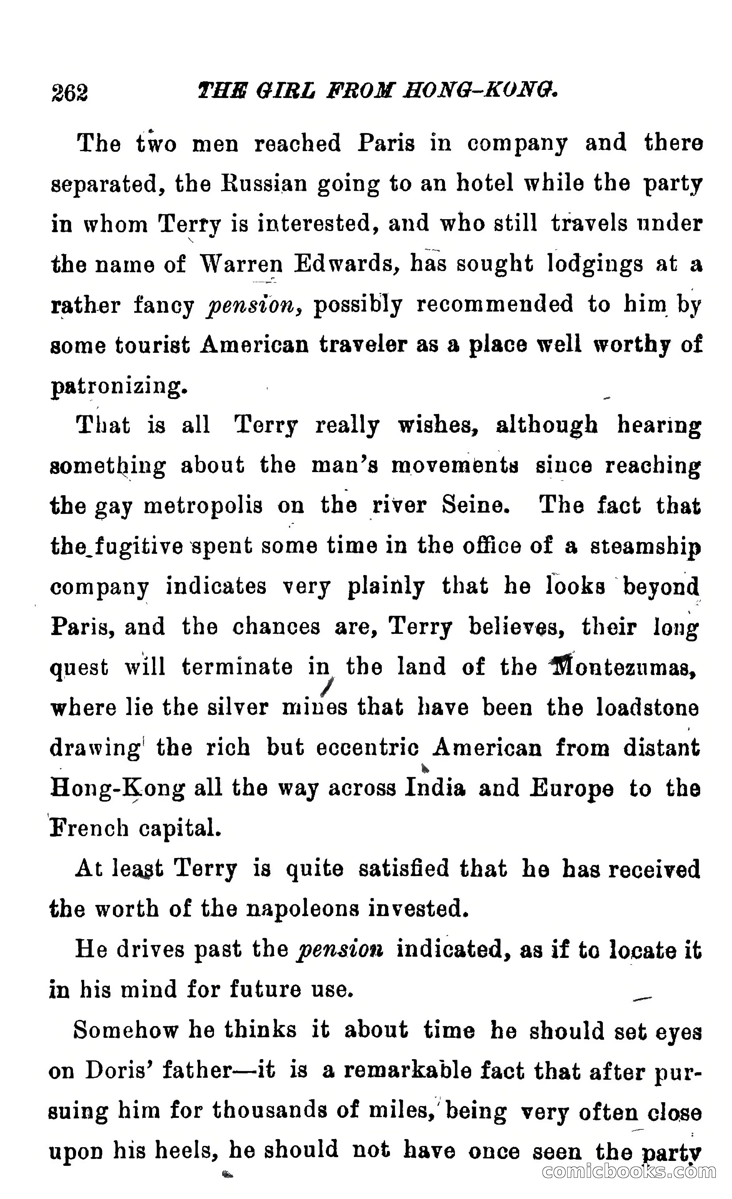 The Girl from Hong-Kong: A Story of Adventure Under Five Suns — page 268 of 350