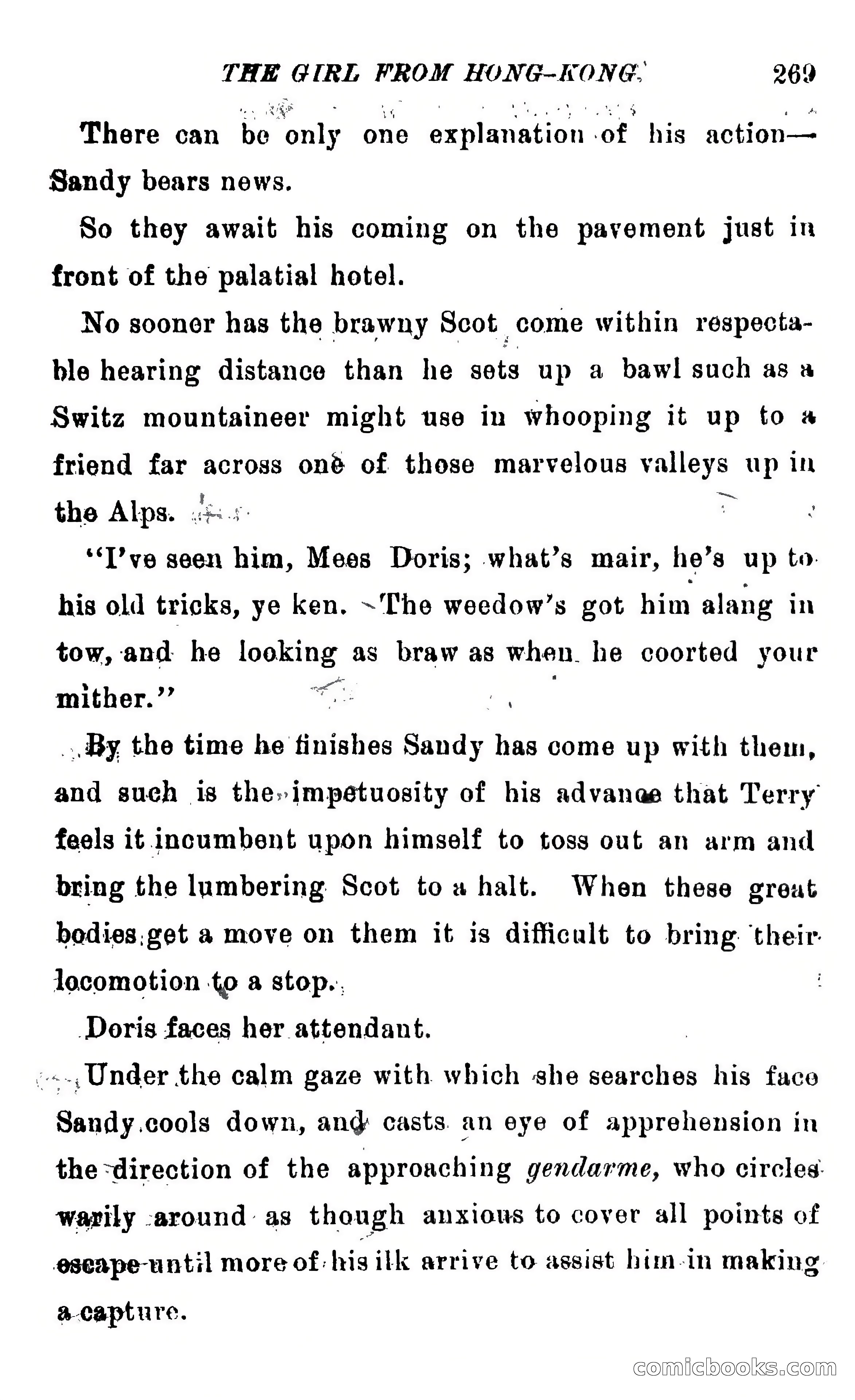 The Girl from Hong-Kong: A Story of Adventure Under Five Suns — page 275 of 350