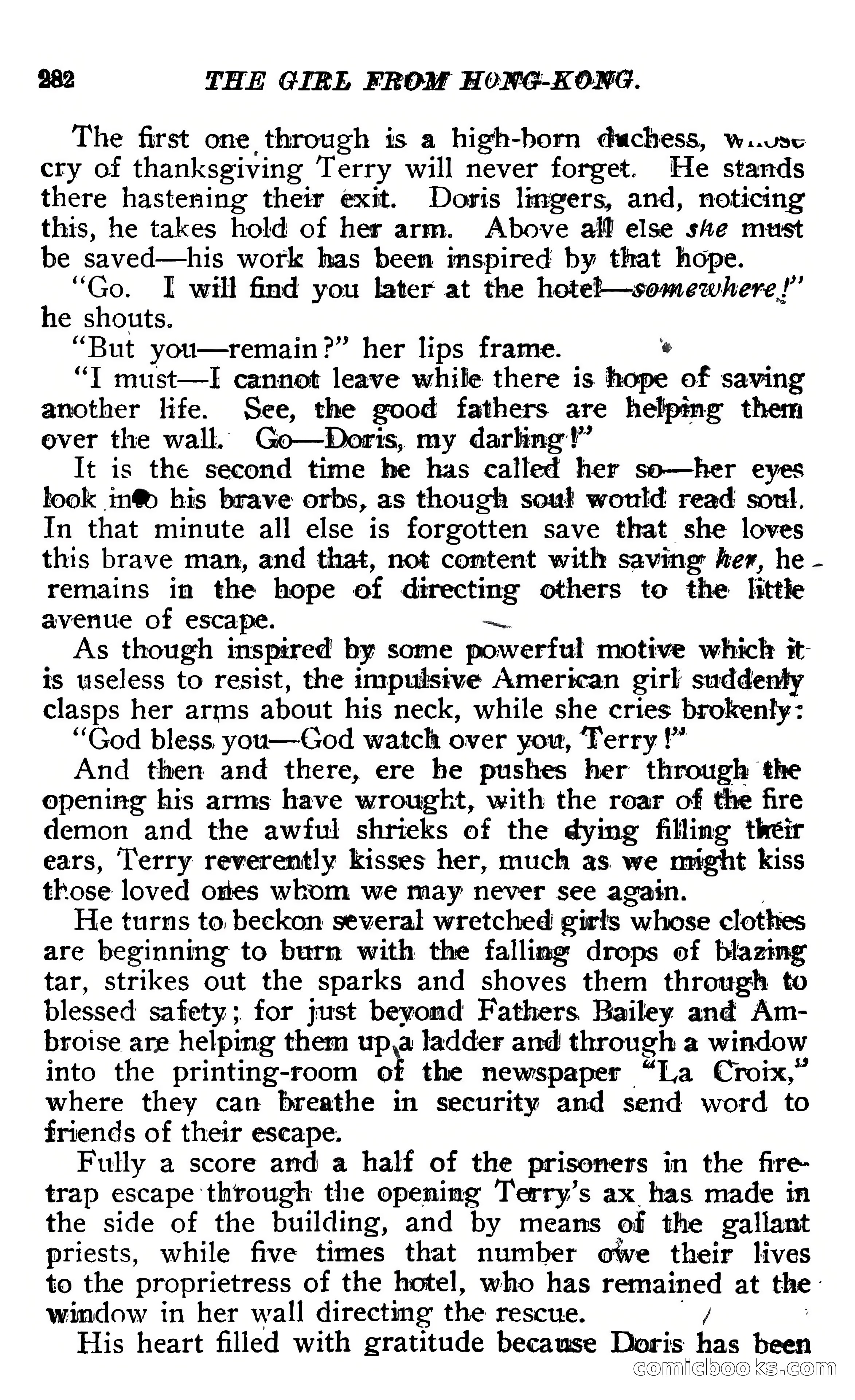 The Girl from Hong-Kong: A Story of Adventure Under Five Suns — page 288 of 350