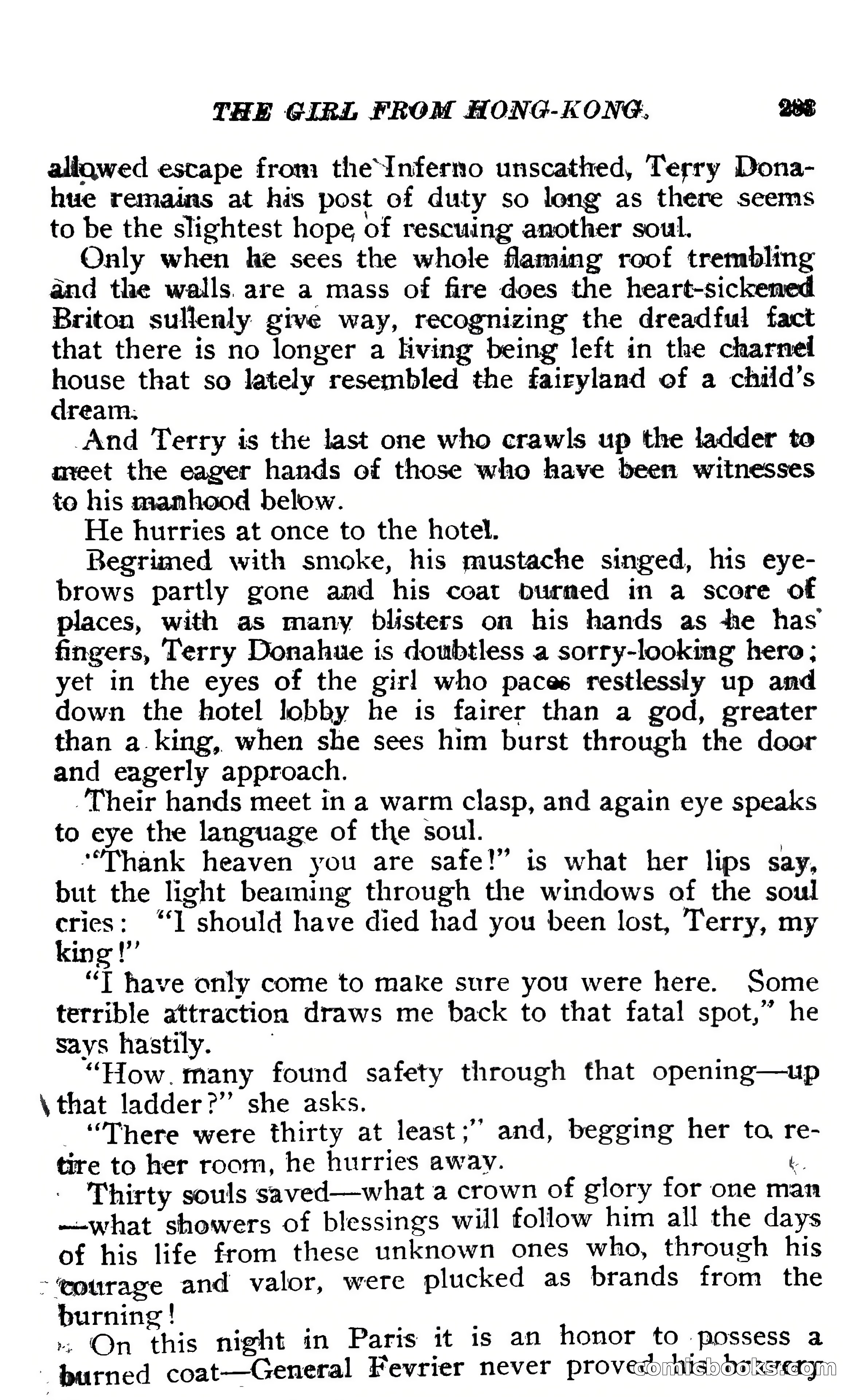 The Girl from Hong-Kong: A Story of Adventure Under Five Suns — page 289 of 350