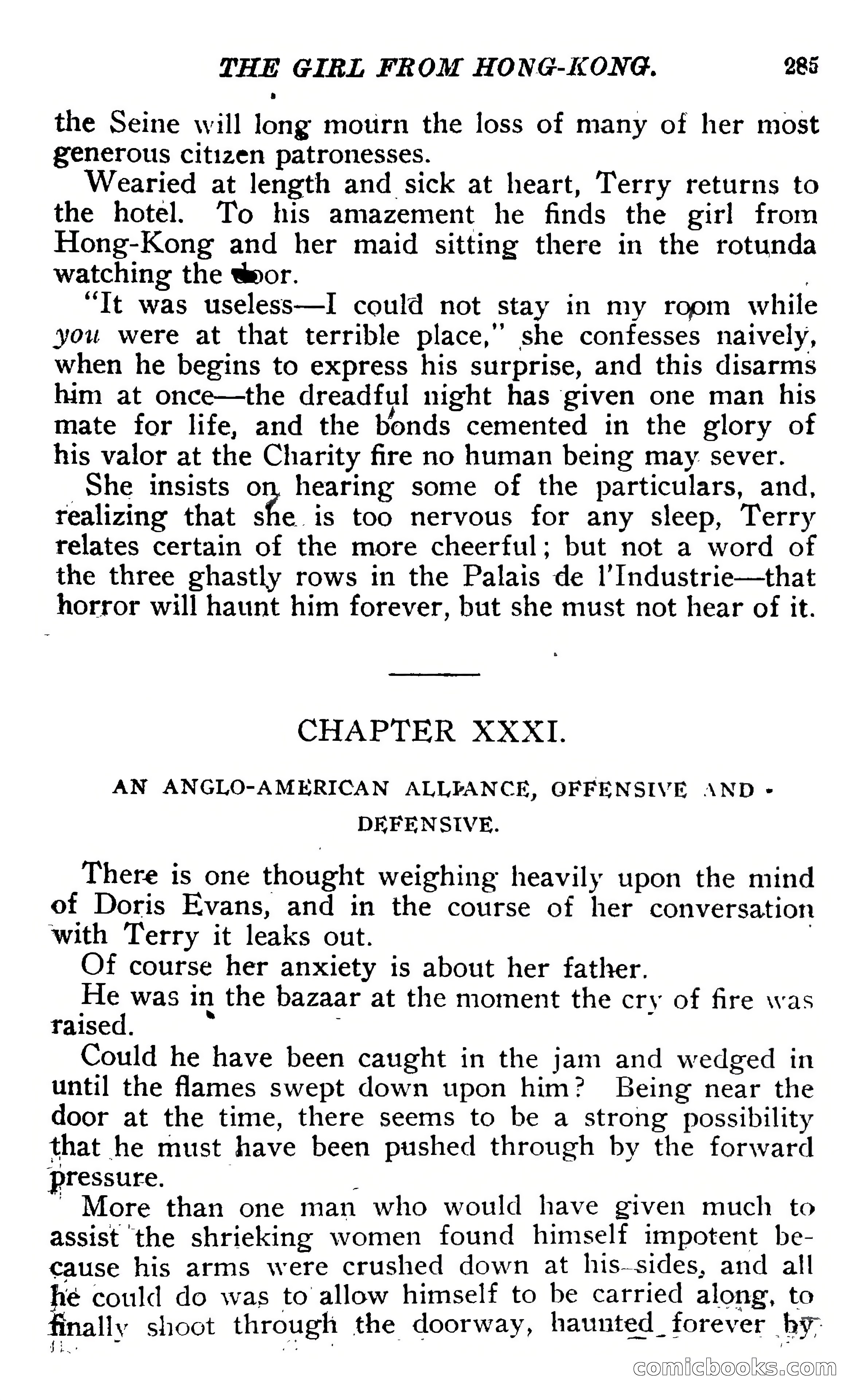 The Girl from Hong-Kong: A Story of Adventure Under Five Suns — page 291 of 350