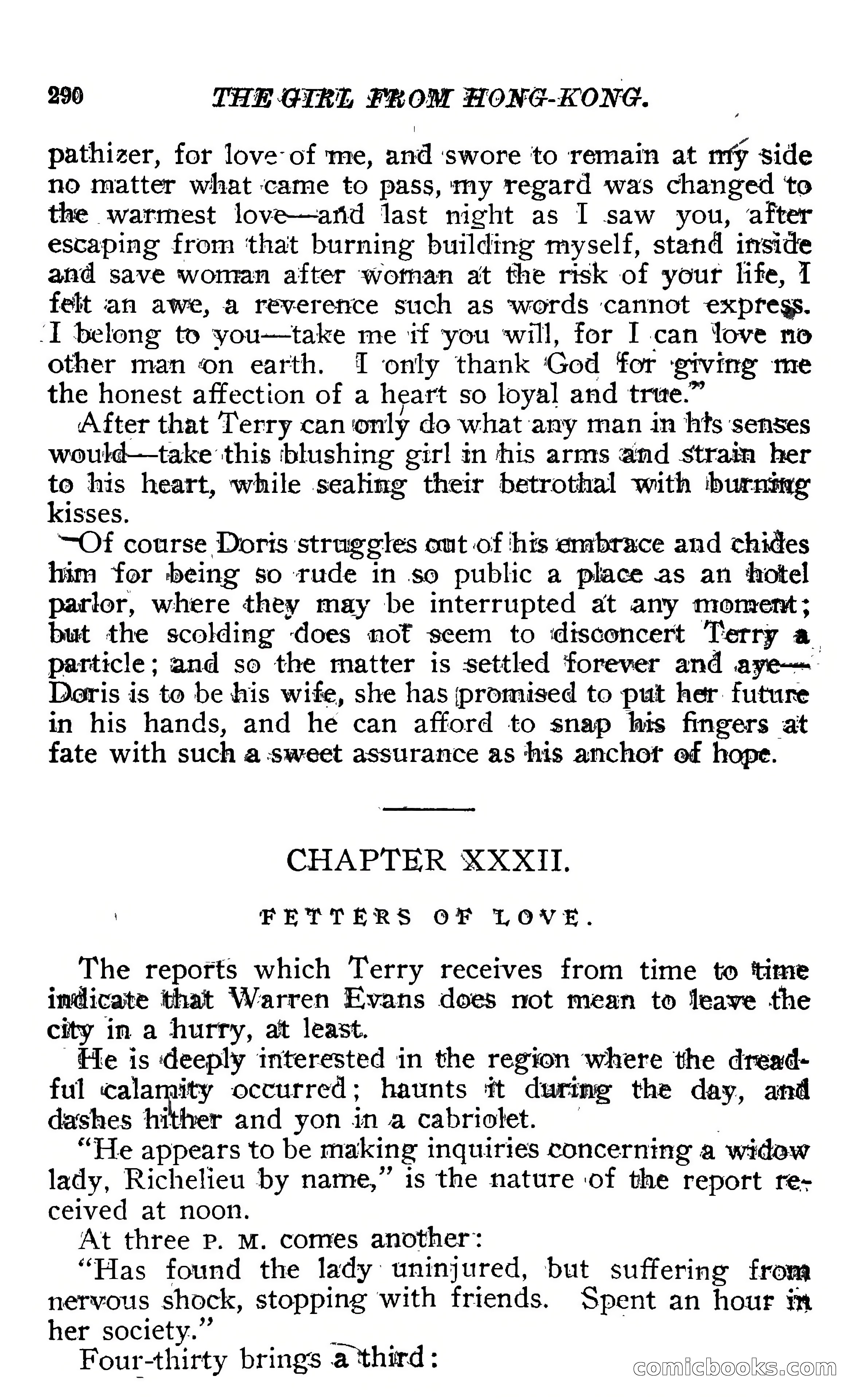 The Girl from Hong-Kong: A Story of Adventure Under Five Suns — page 296 of 350