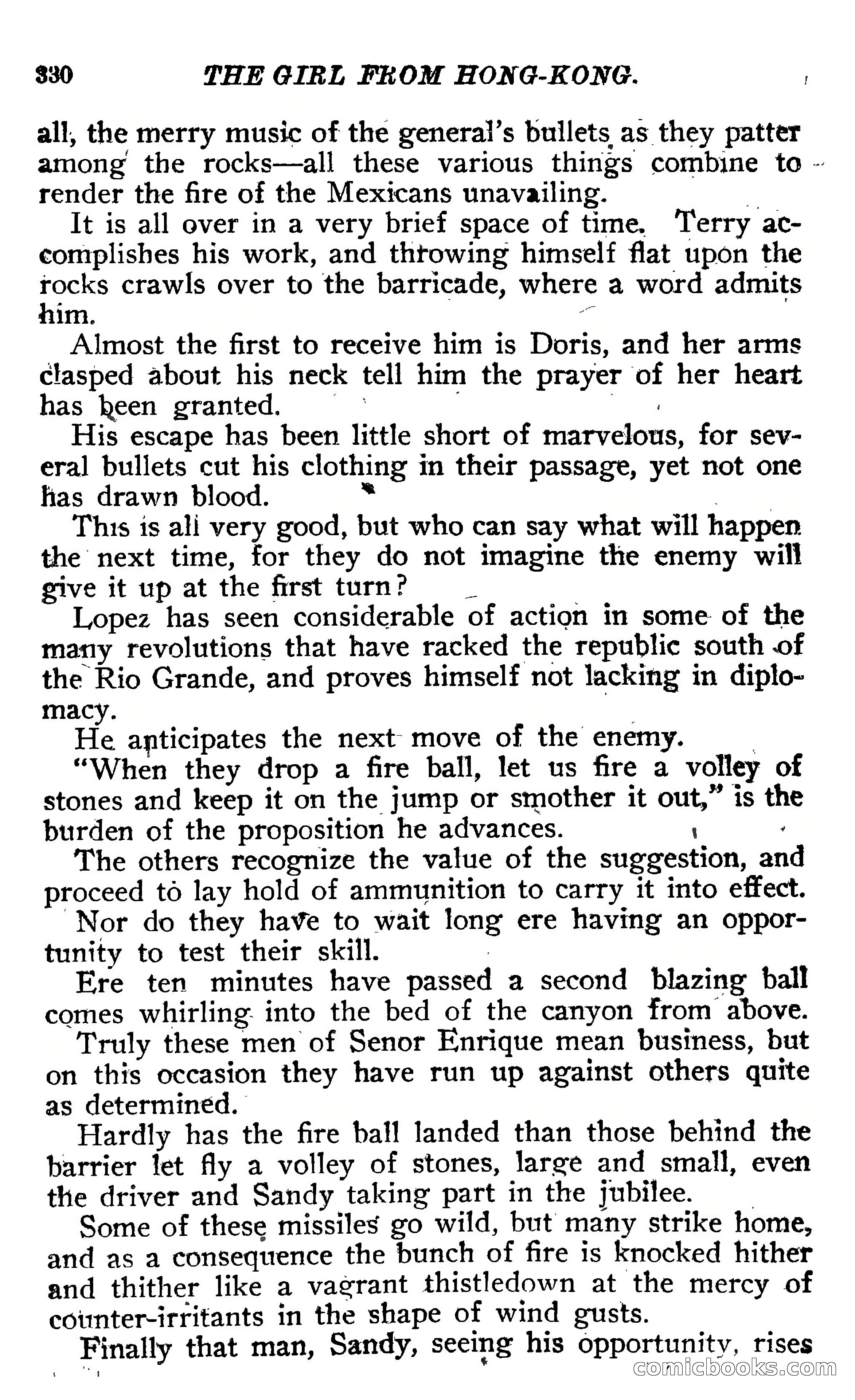 The Girl from Hong-Kong: A Story of Adventure Under Five Suns — page 336 of 350