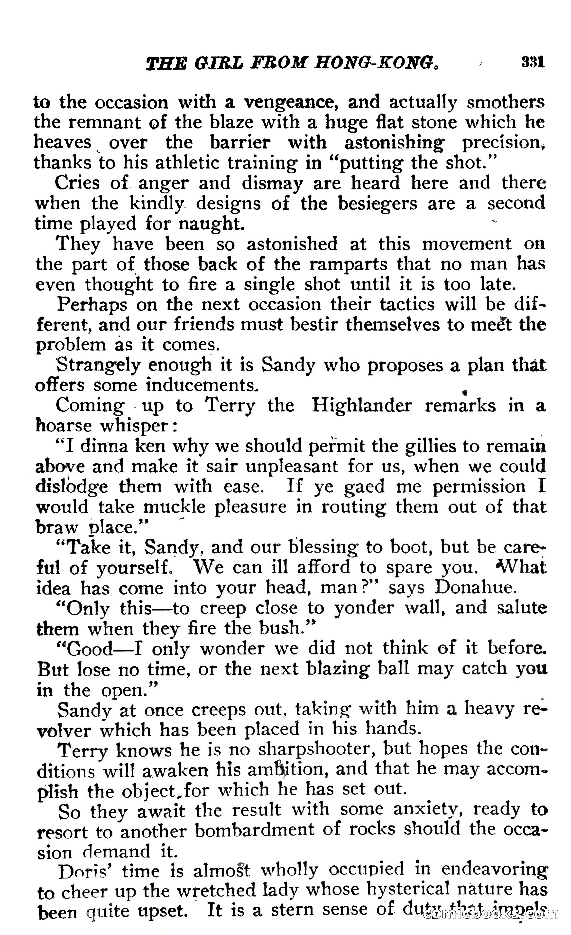 The Girl from Hong-Kong: A Story of Adventure Under Five Suns — page 337 of 350