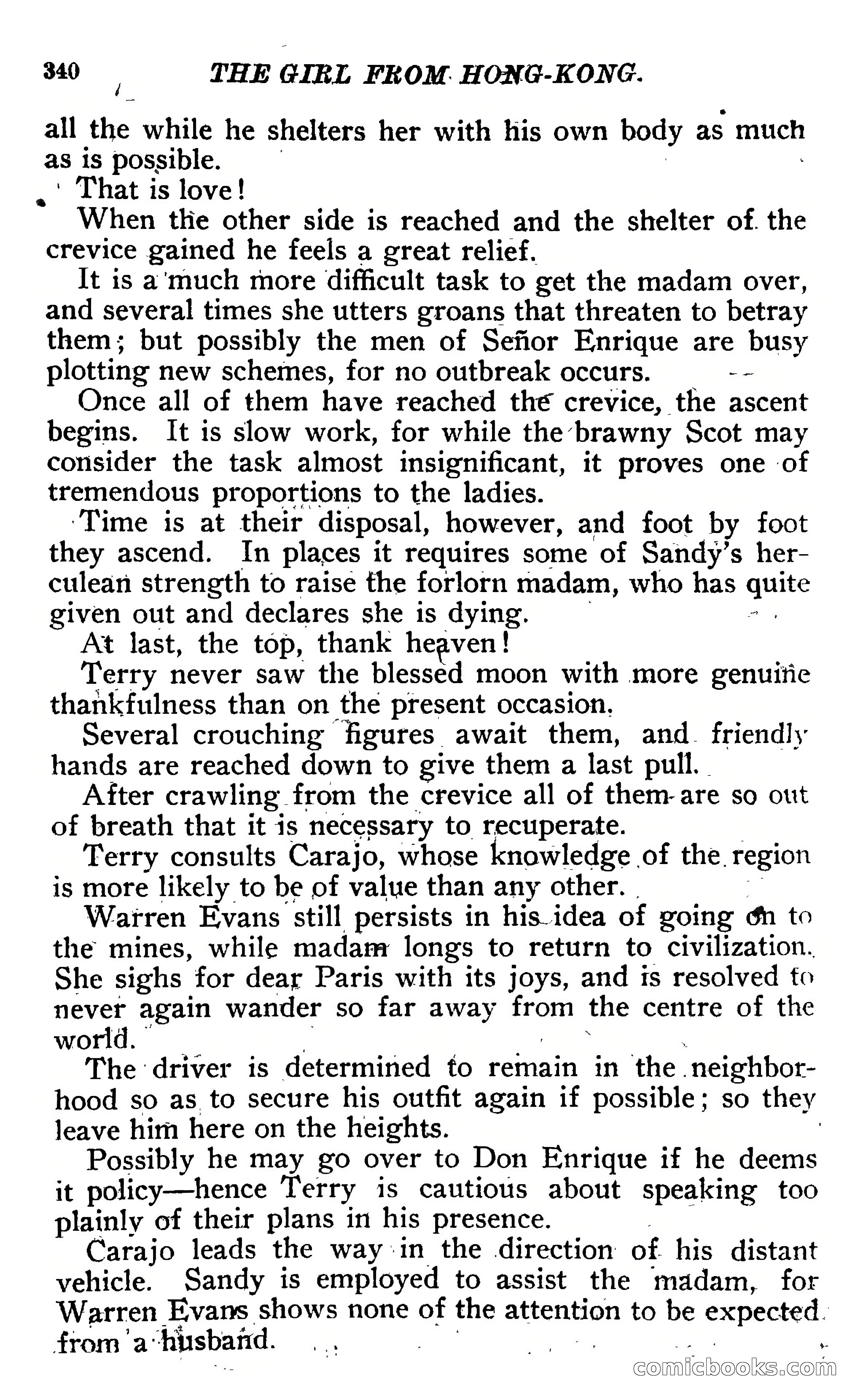 The Girl from Hong-Kong: A Story of Adventure Under Five Suns — page 346 of 350