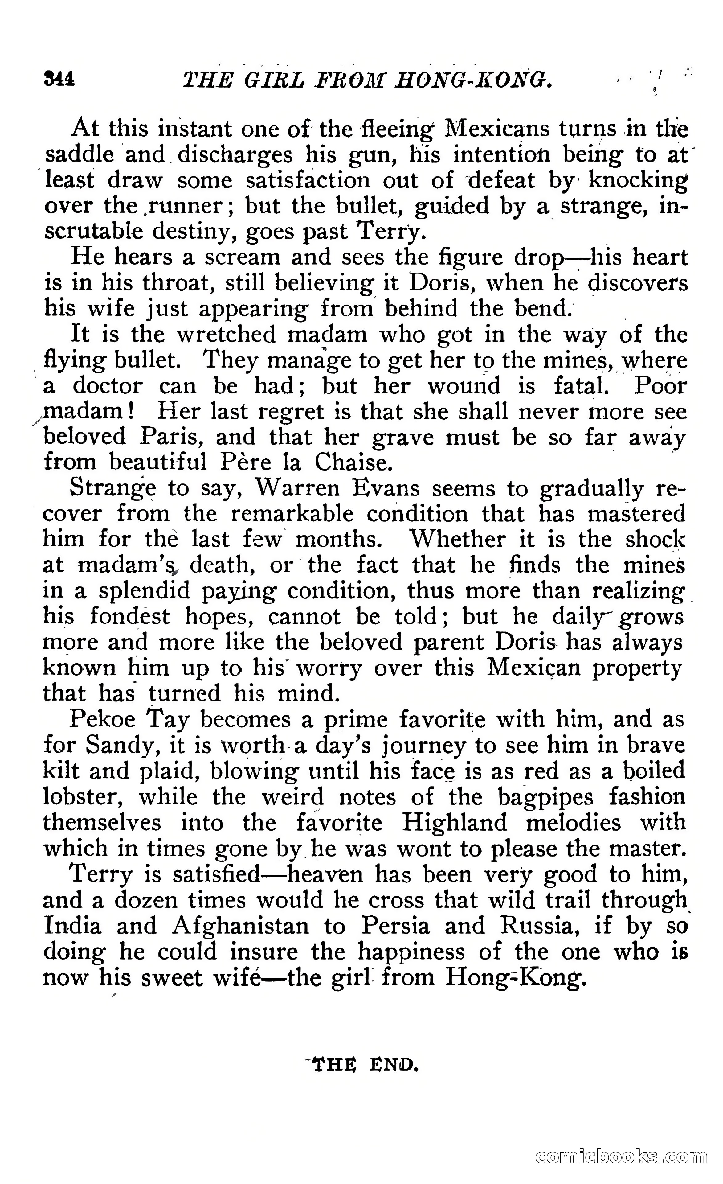 The Girl from Hong-Kong: A Story of Adventure Under Five Suns — page 350 of 350