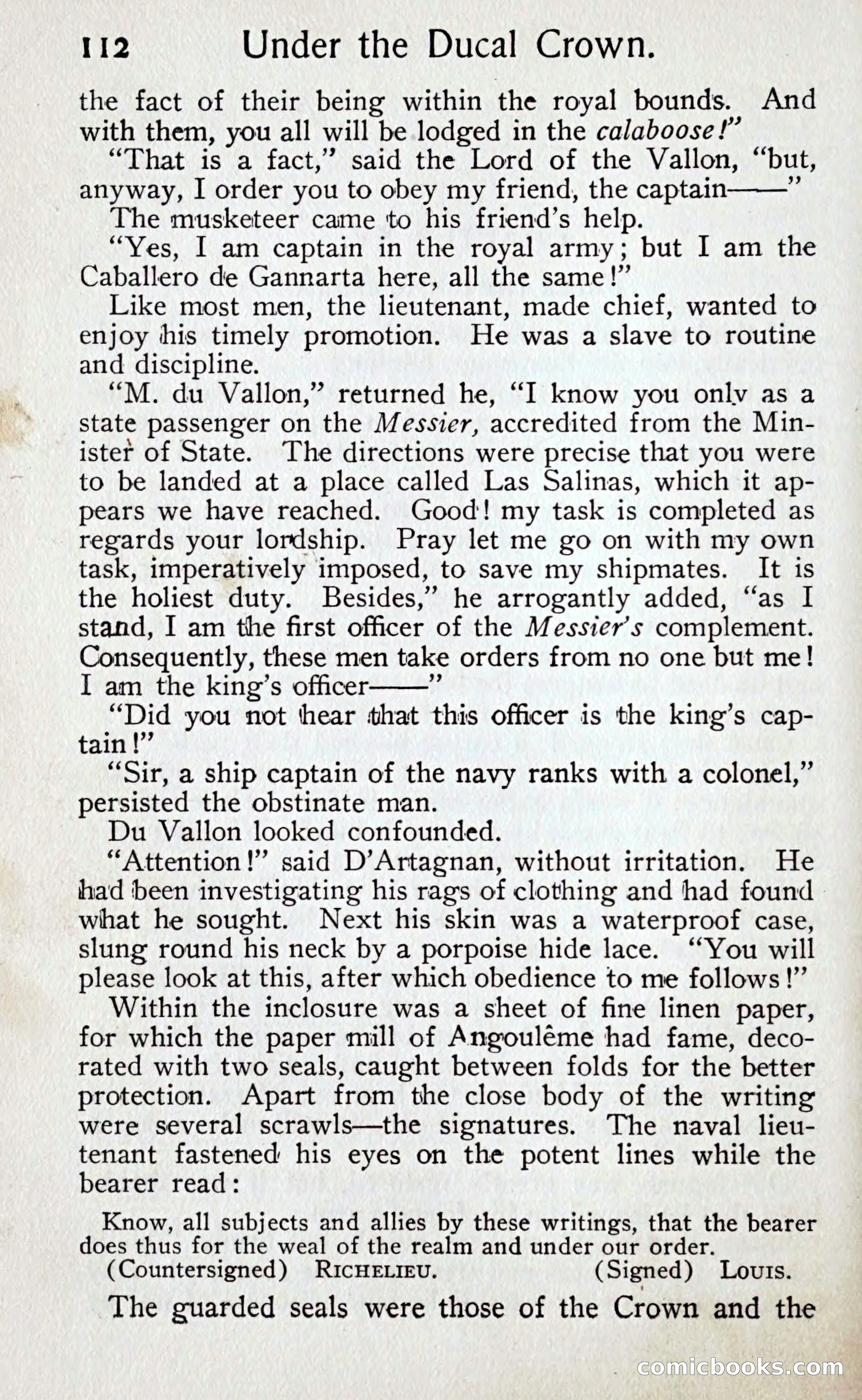 D'Artagnan, the King Maker — page 123 of 324