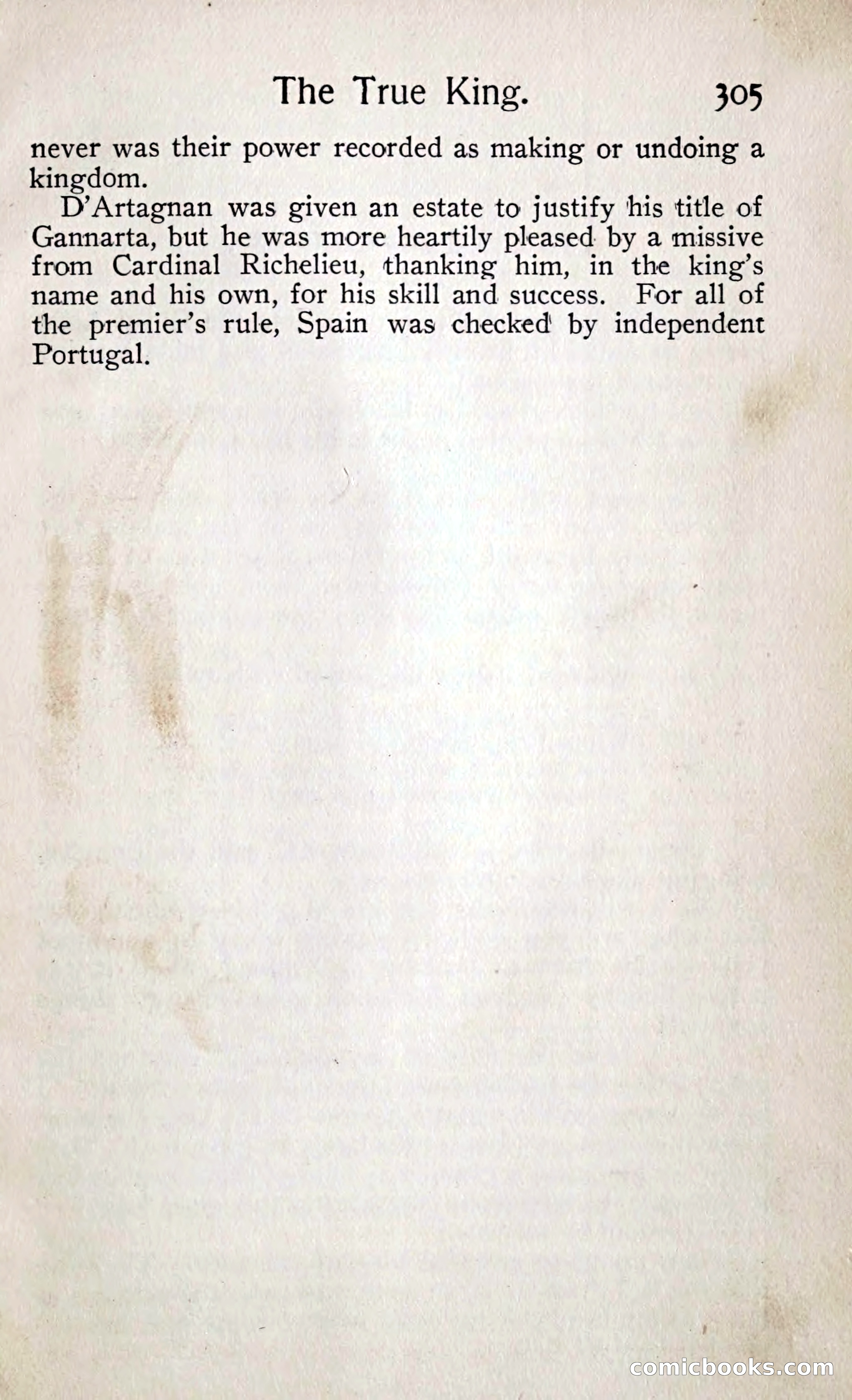 D'Artagnan, the King Maker — page 324 of 324